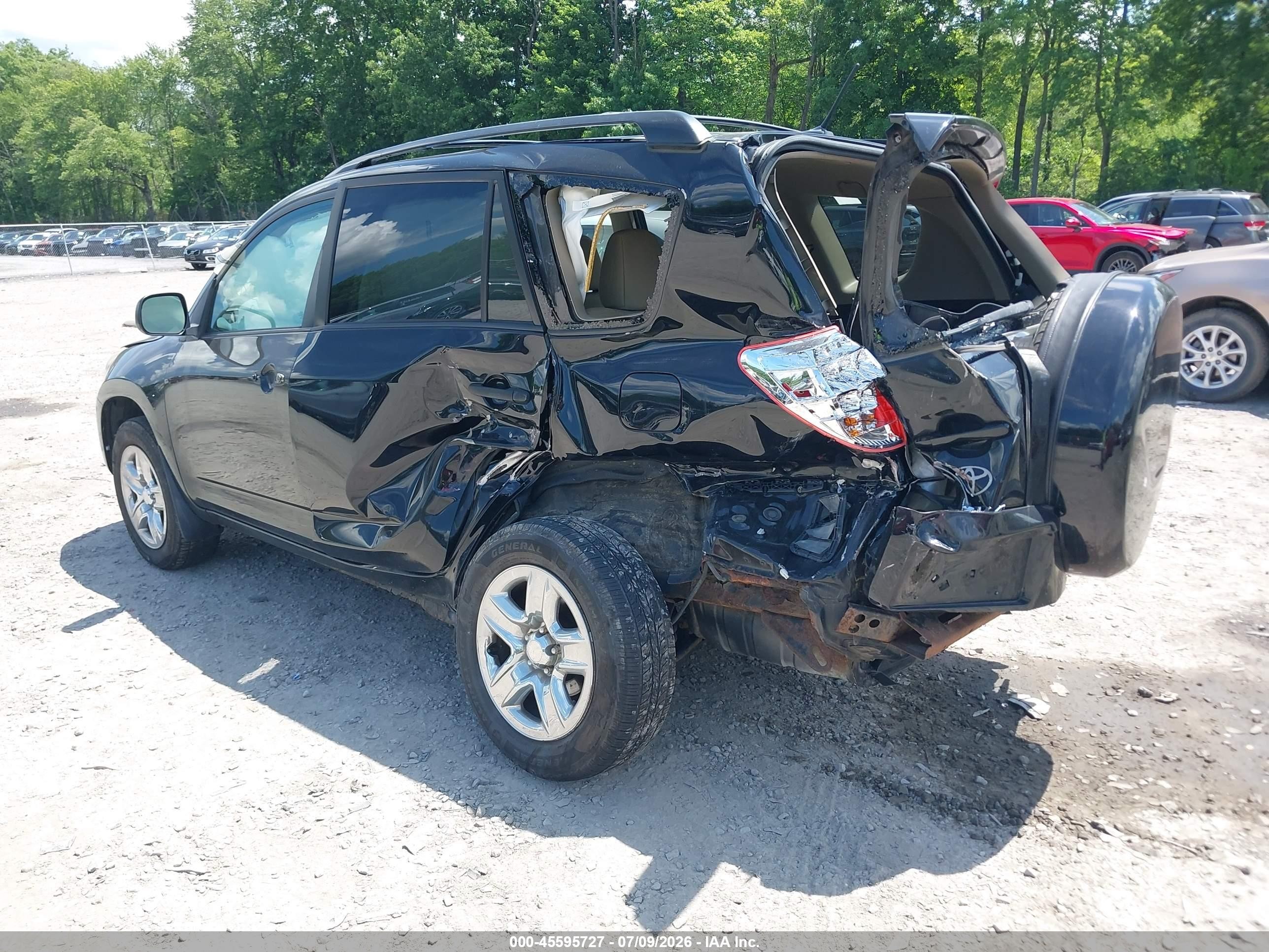 2011 Toyota Rav4   Black vin: 2T3BF4DV8BW175616
