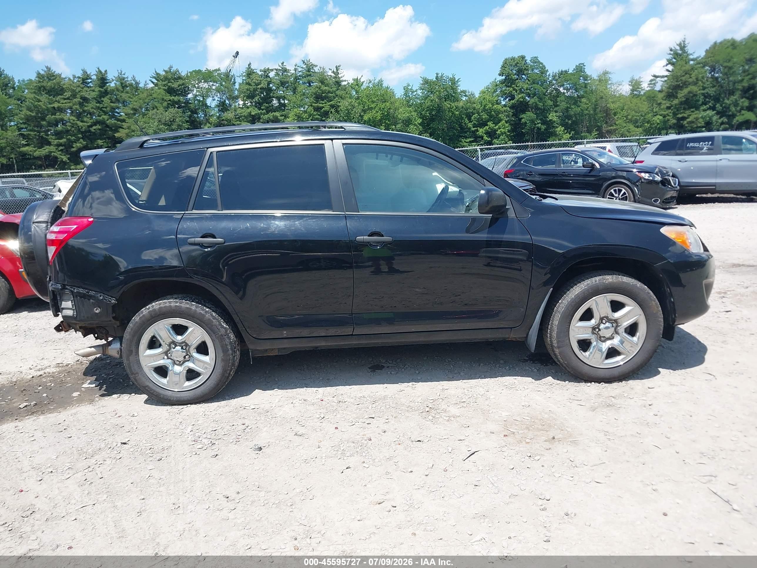 2011 Toyota Rav4   Black vin: 2T3BF4DV8BW175616