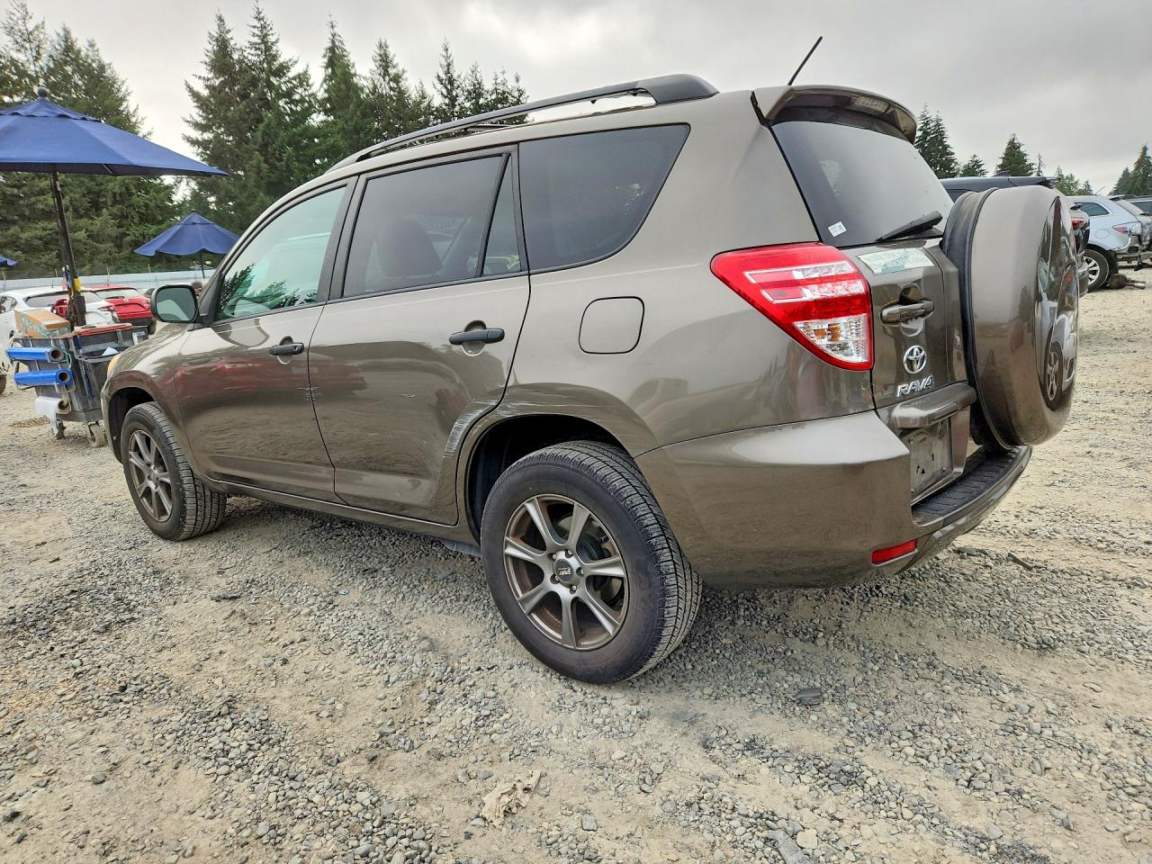 2012 Toyota Rav4 Base Brown vin: 2T3BF4DV8CW186763