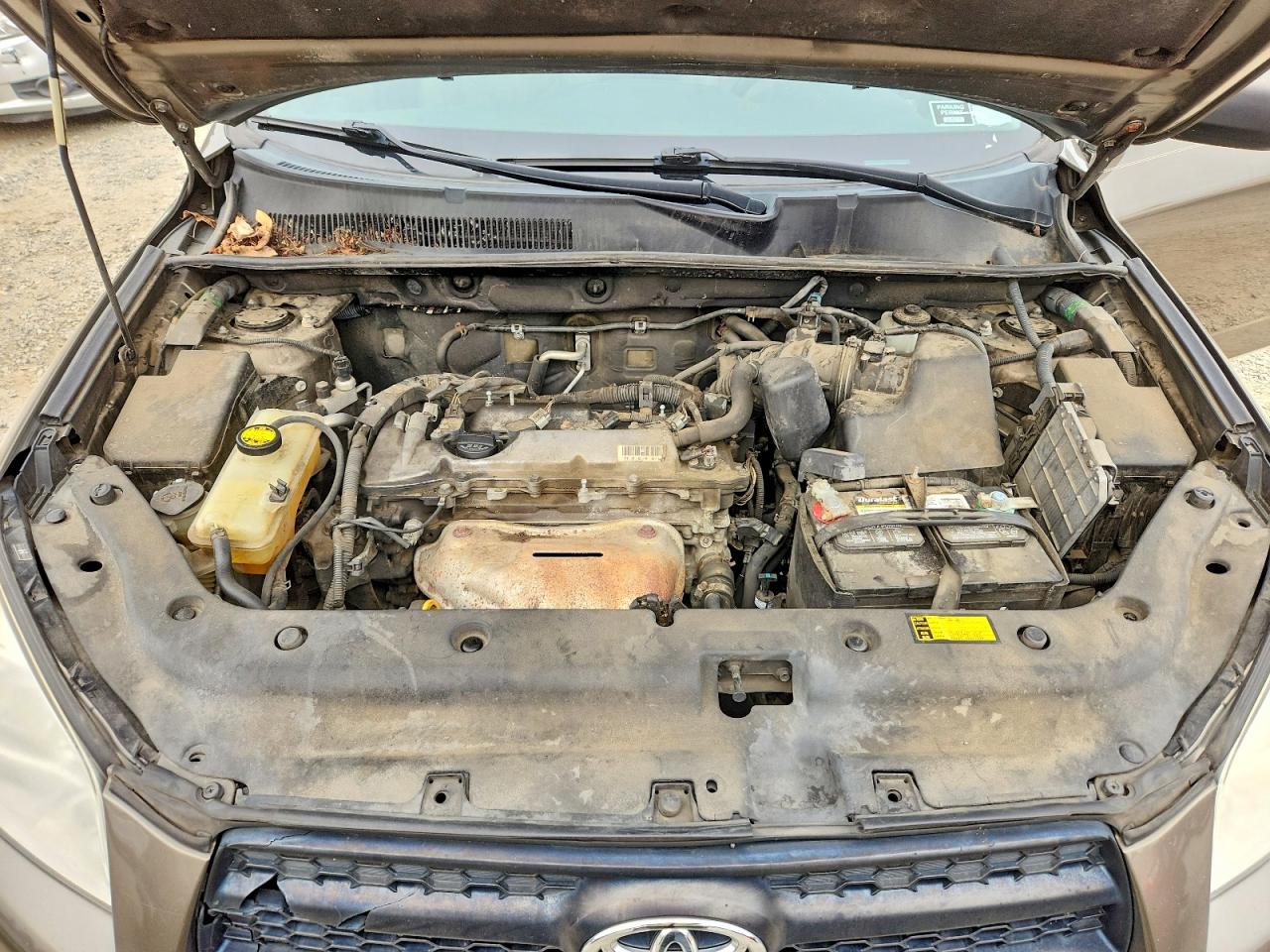 2012 Toyota Rav4 Base Brown vin: 2T3BF4DV8CW186763