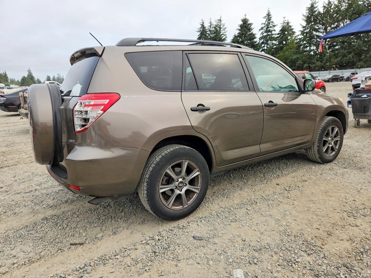 2012 Toyota Rav4 Base Brown vin: 2T3BF4DV8CW186763