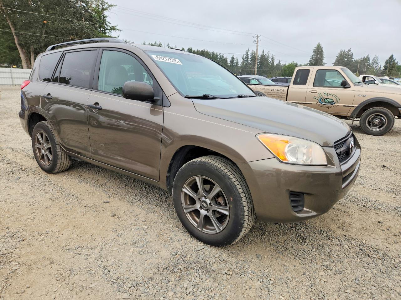 2012 Toyota Rav4 Base Brown vin: 2T3BF4DV8CW186763