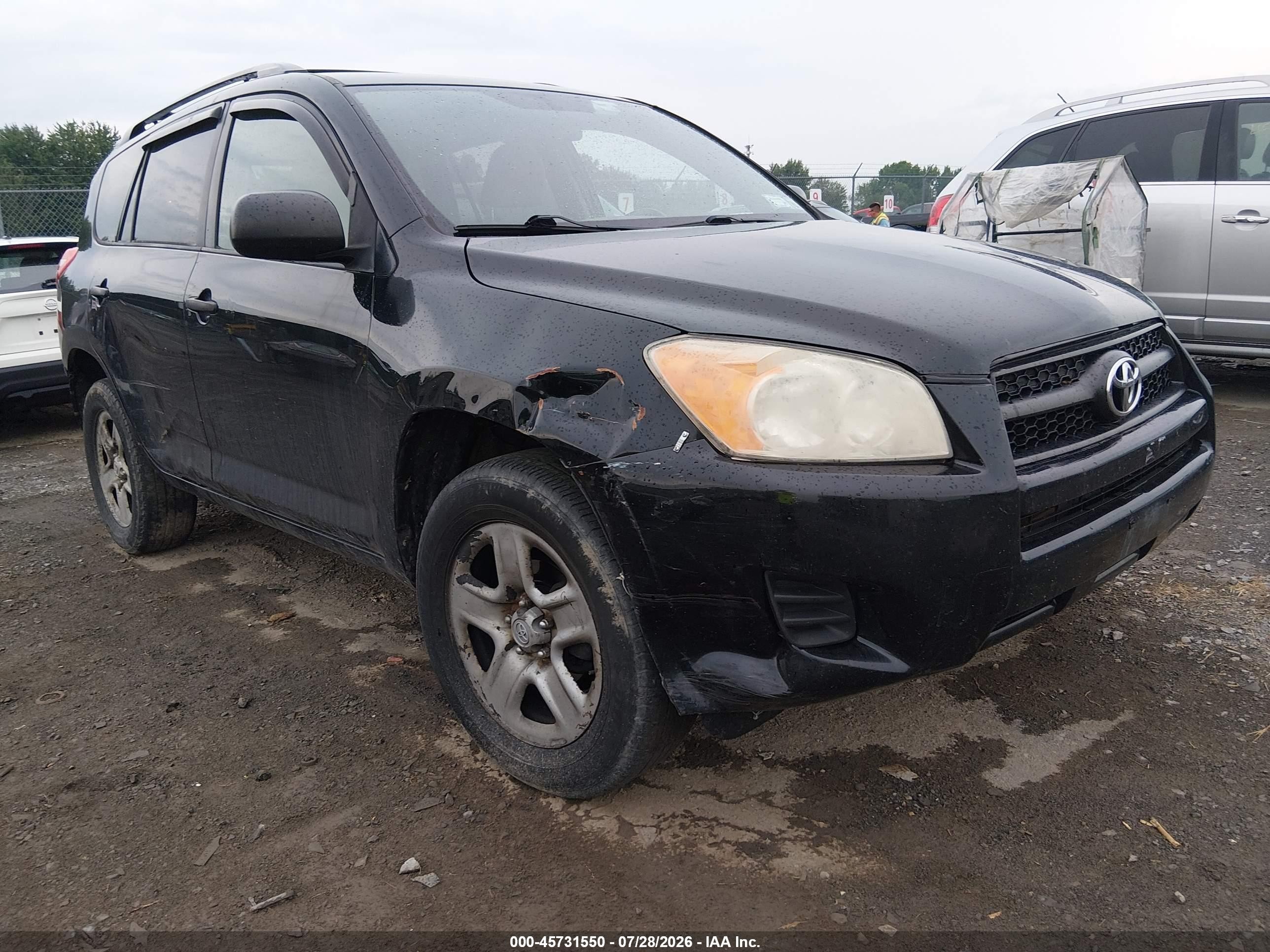 2012 Toyota Rav4   Black vin: 2T3BF4DV8CW188156