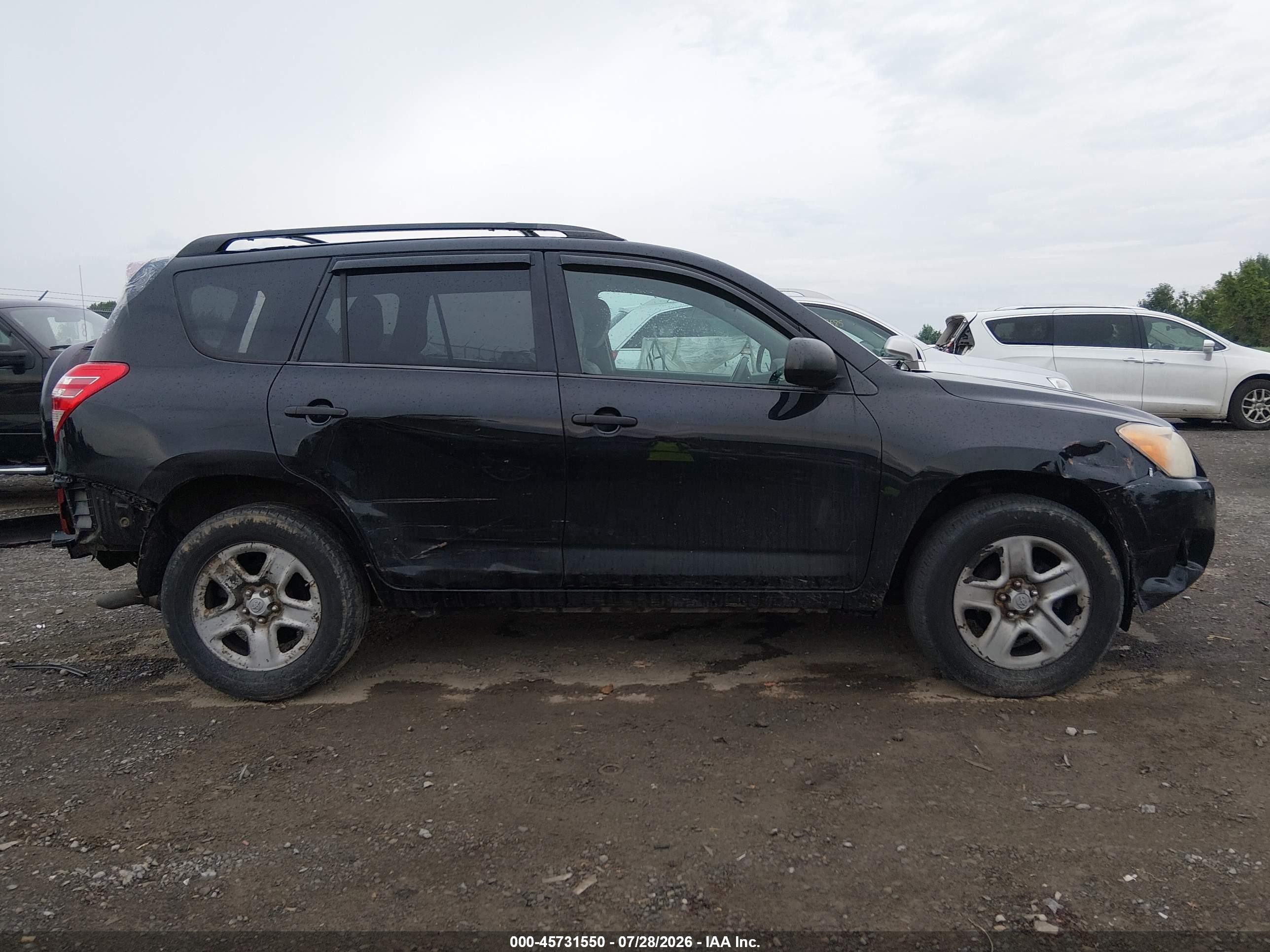 2012 Toyota Rav4   Black vin: 2T3BF4DV8CW188156