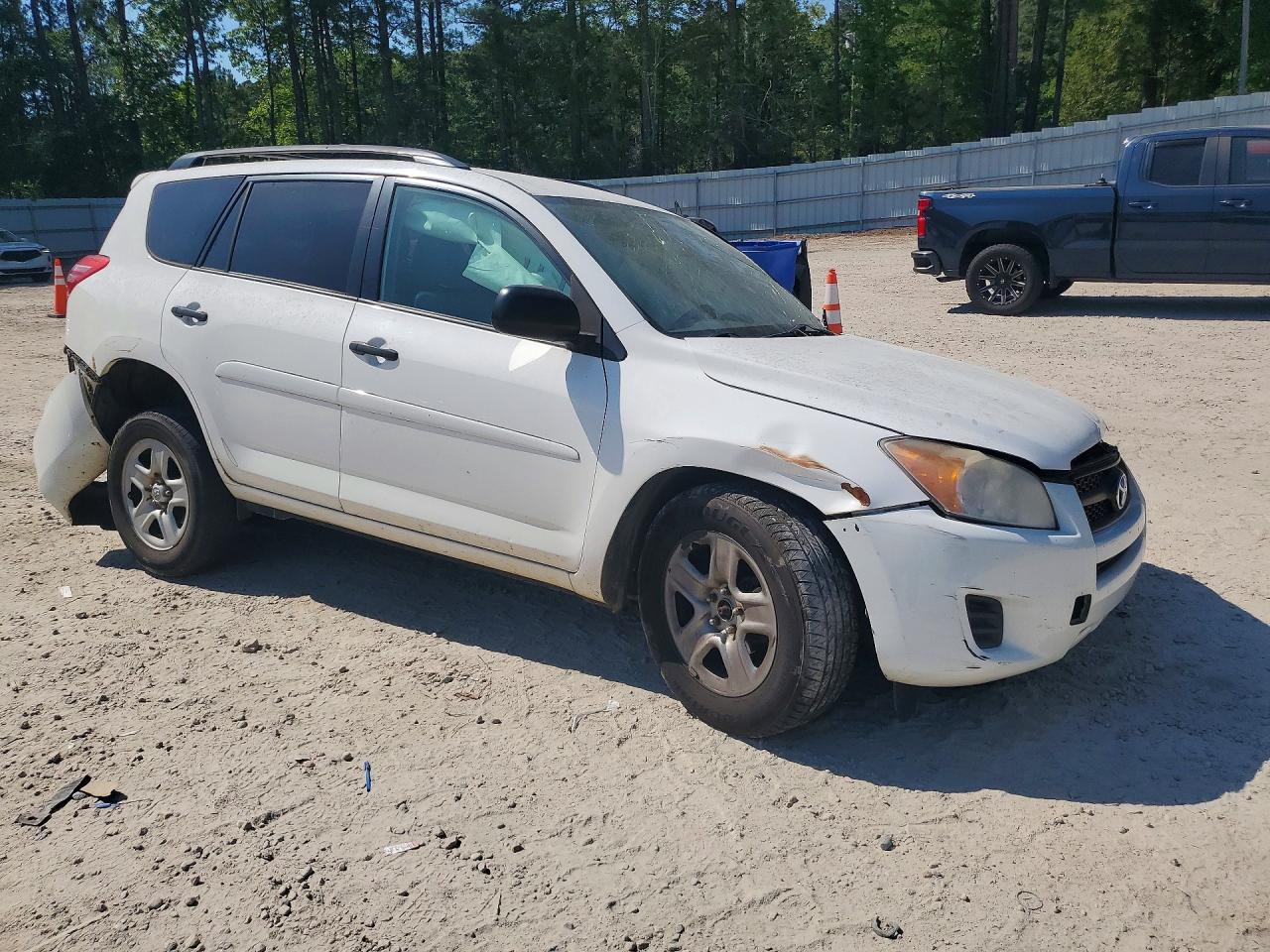 2012 Toyota Rav4 Base Белый vin: 2T3BF4DV8CW193566