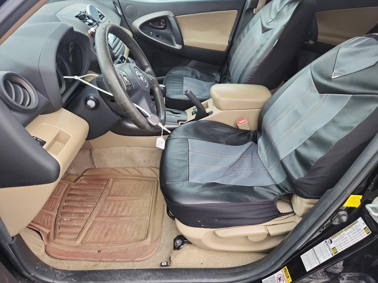 2012 Toyota Rav4 Base Black vin: 2T3BF4DV8CW196824