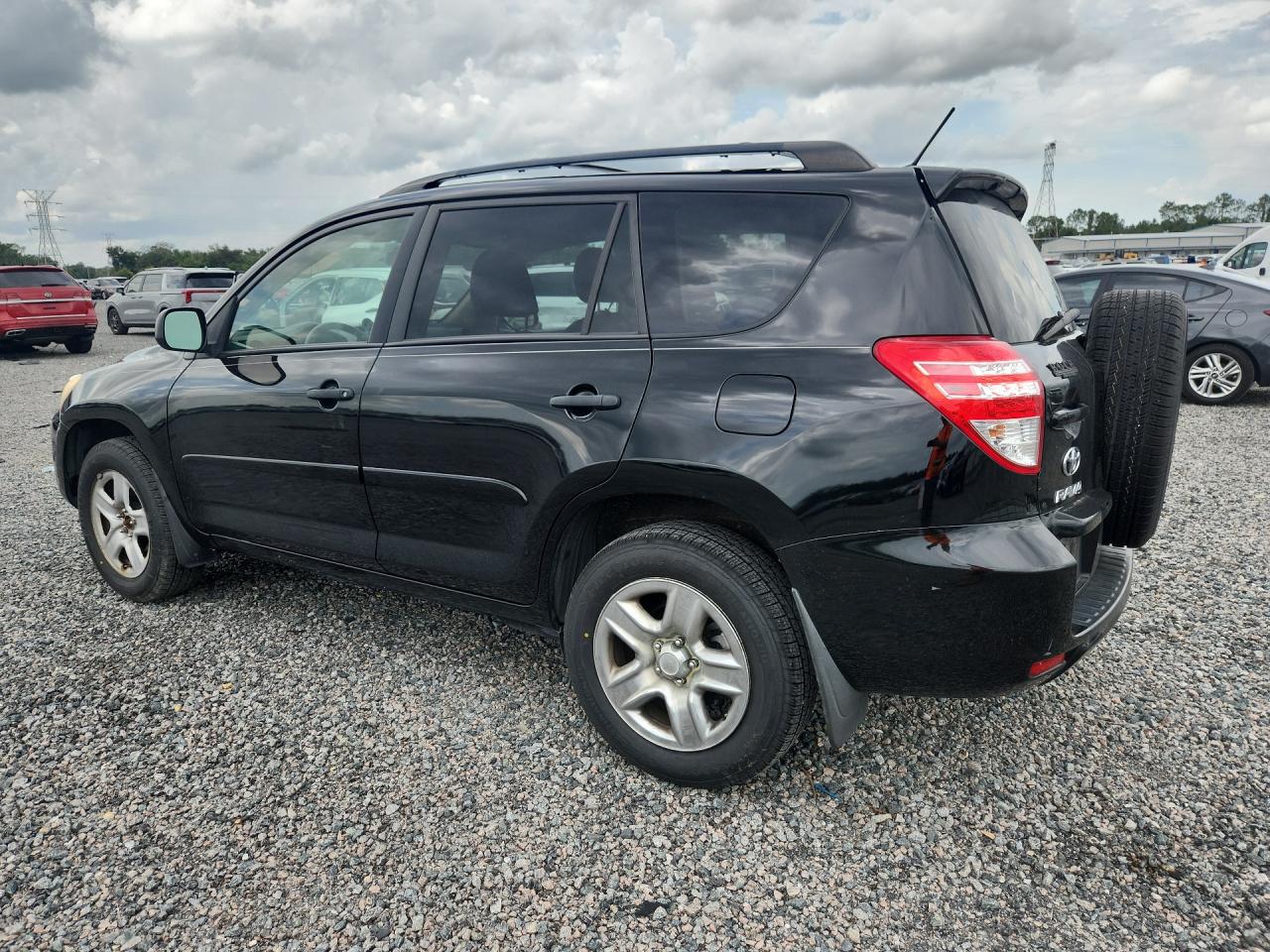 2012 Toyota Rav4 Base Black vin: 2T3BF4DV8CW196824
