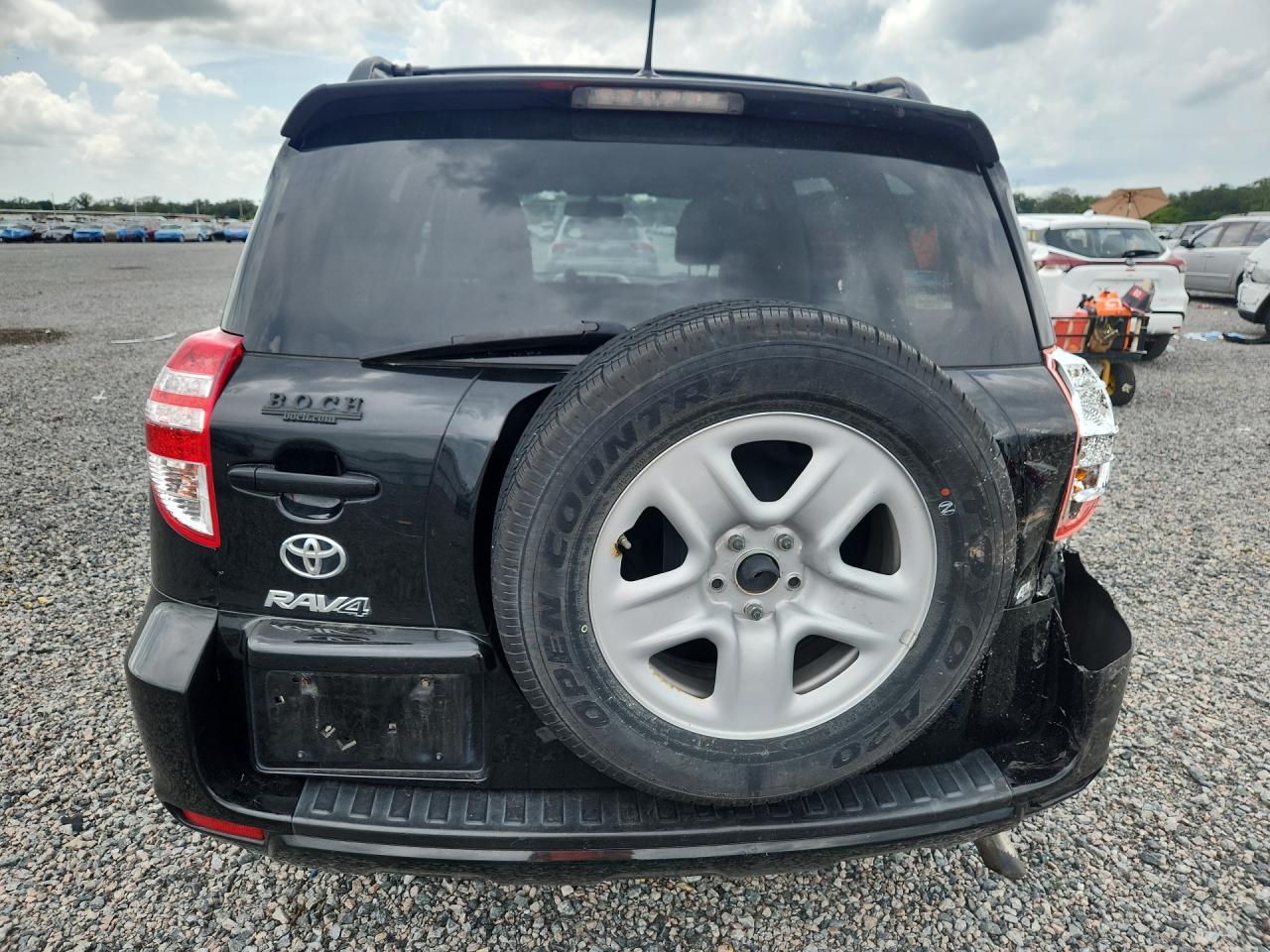 2012 Toyota Rav4 Base Black vin: 2T3BF4DV8CW196824
