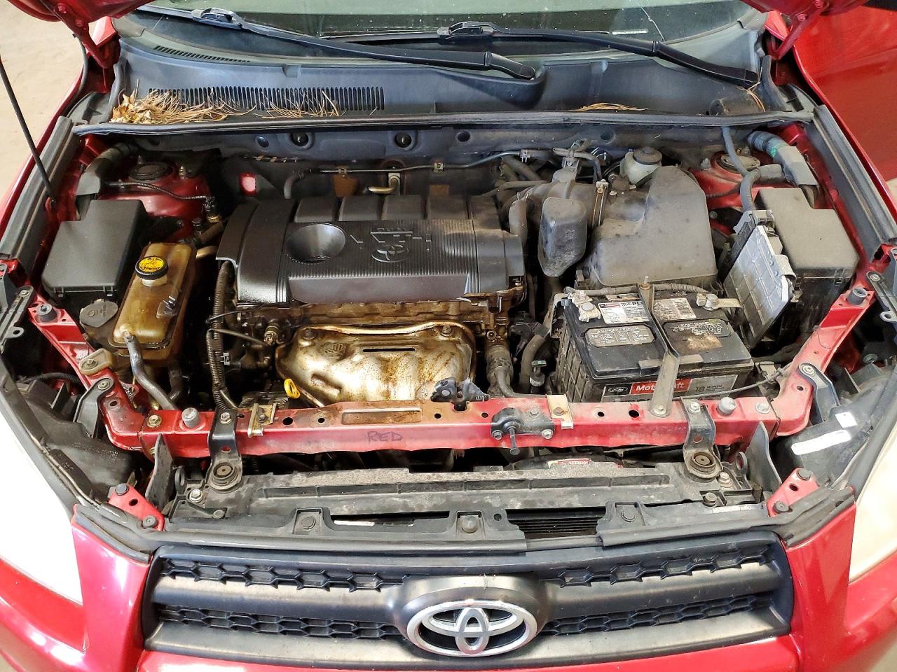 2012 Toyota Rav4 Base Red vin: 2T3BF4DV8CW199092