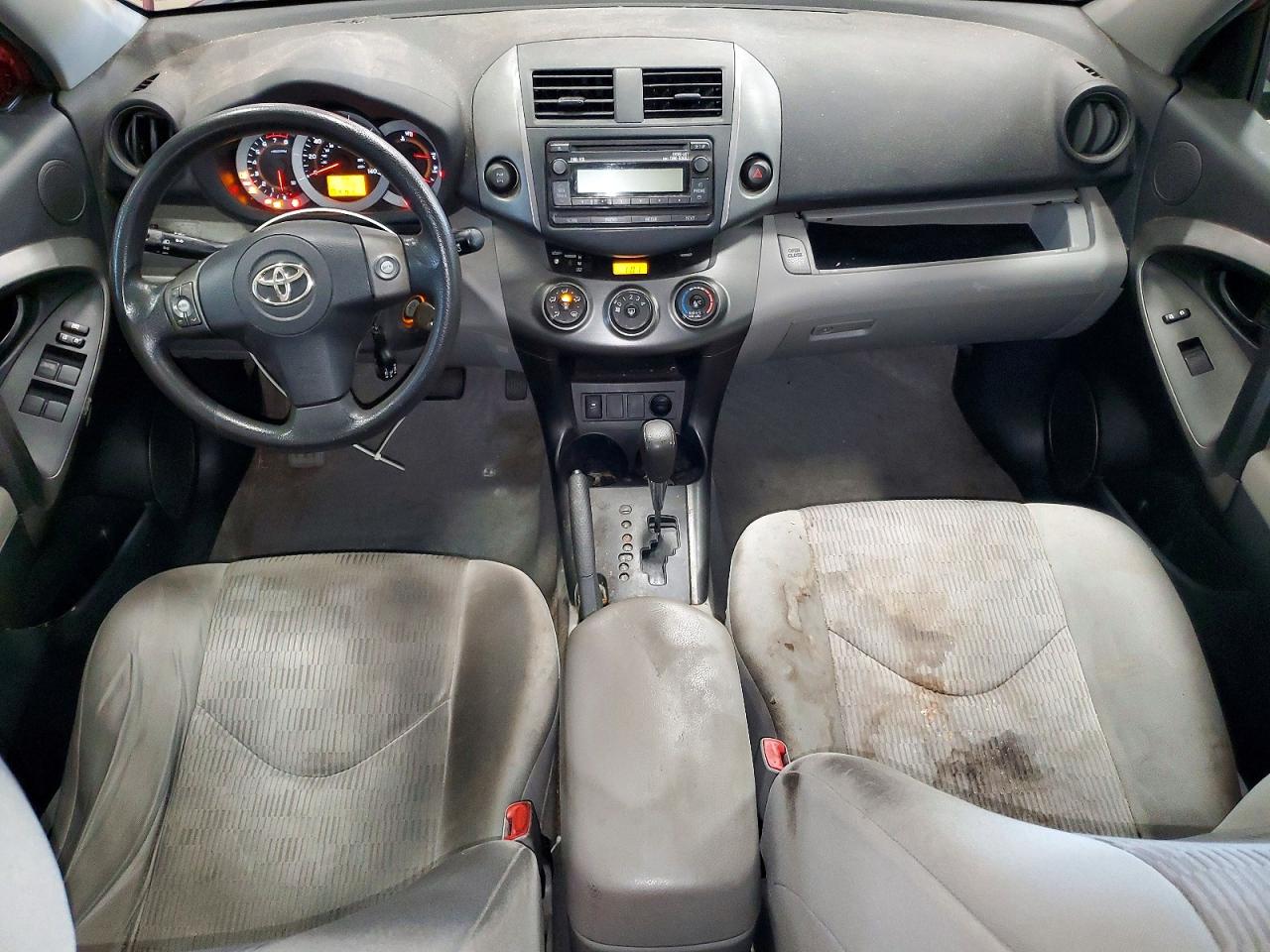 2012 Toyota Rav4 Base Red vin: 2T3BF4DV8CW199092