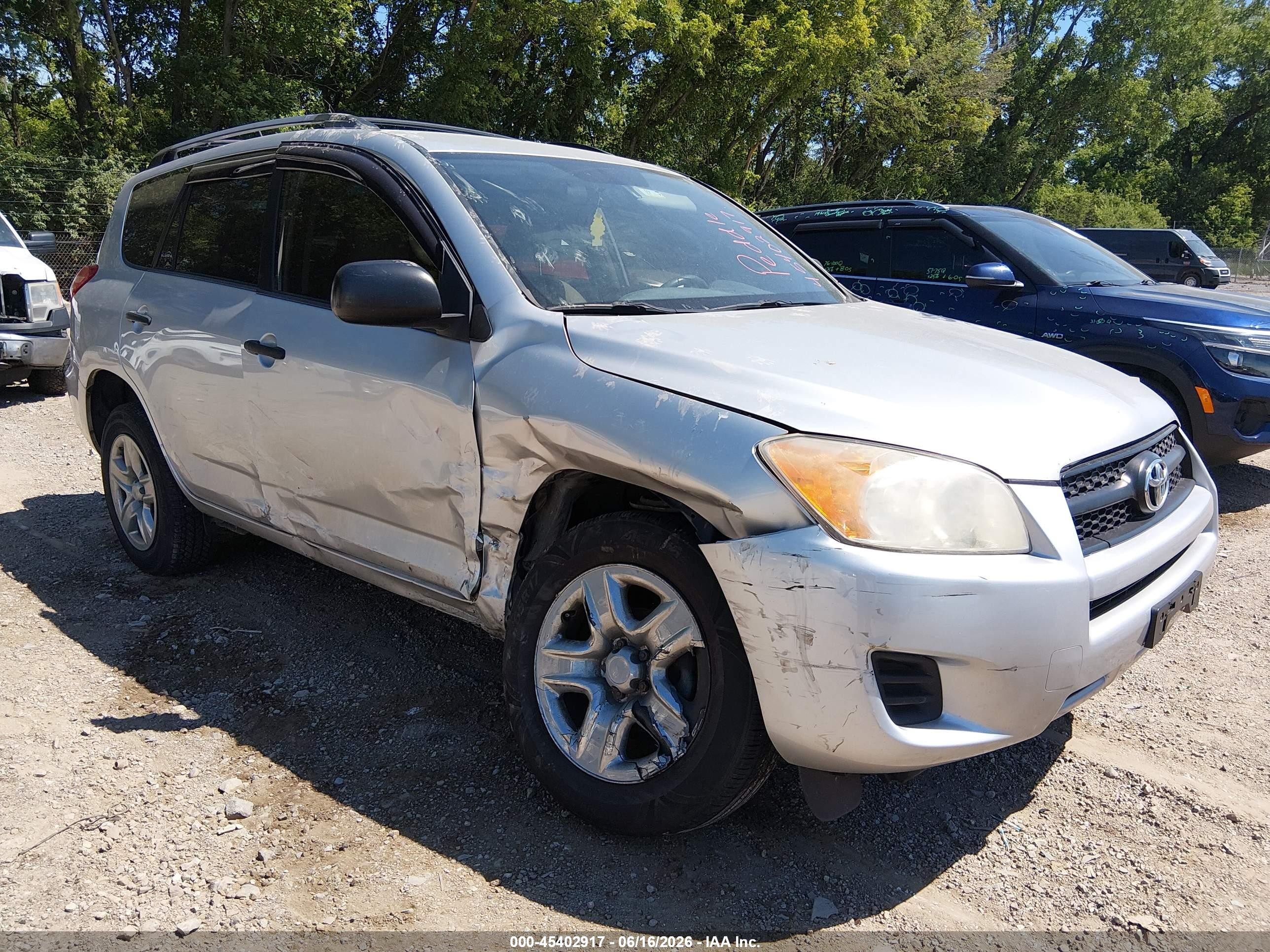 2012 Toyota Rav4   Silver vin: 2T3BF4DV8CW211998