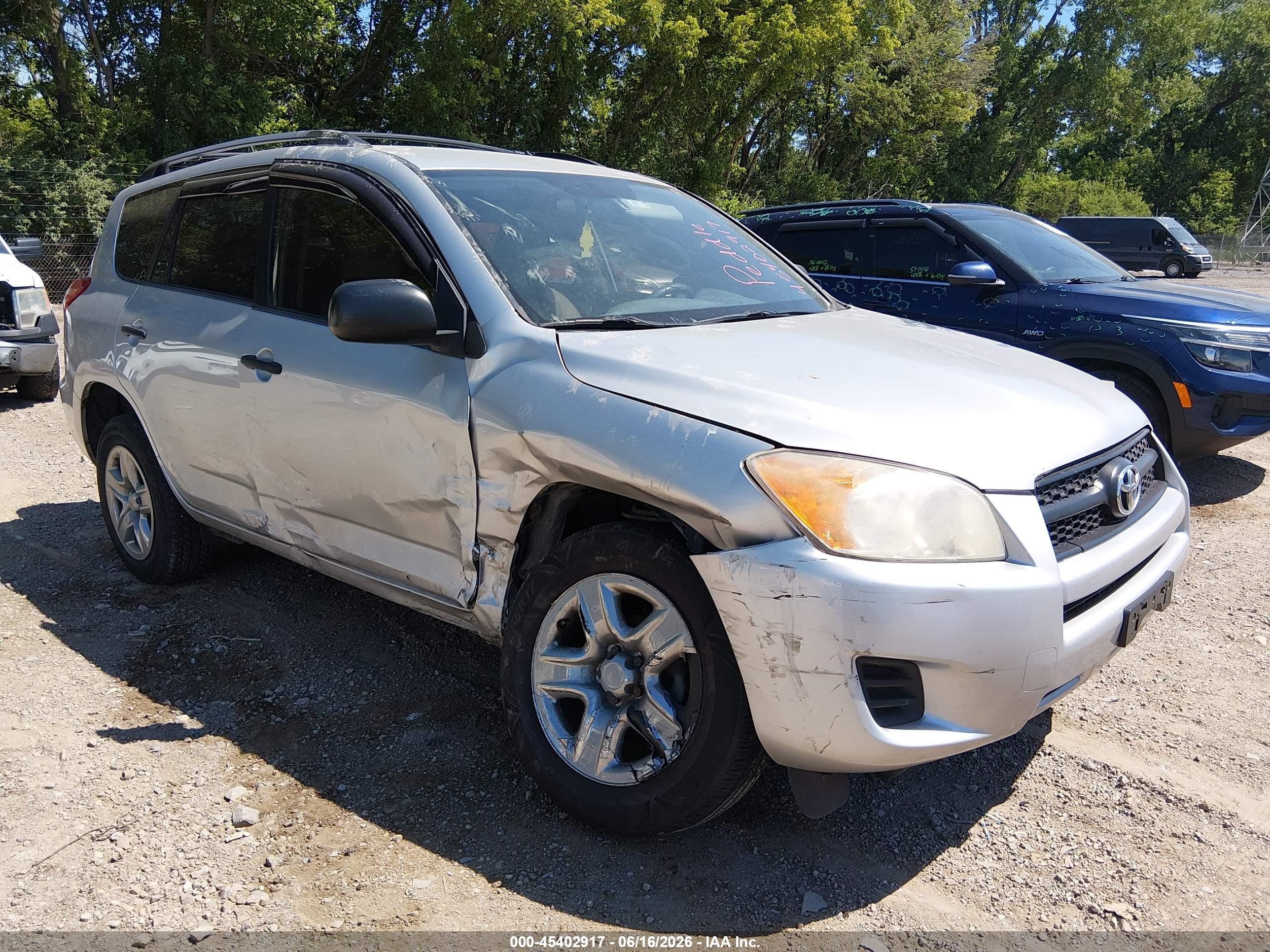 2012 Toyota Rav4   Silver vin: 2T3BF4DV8CW211998