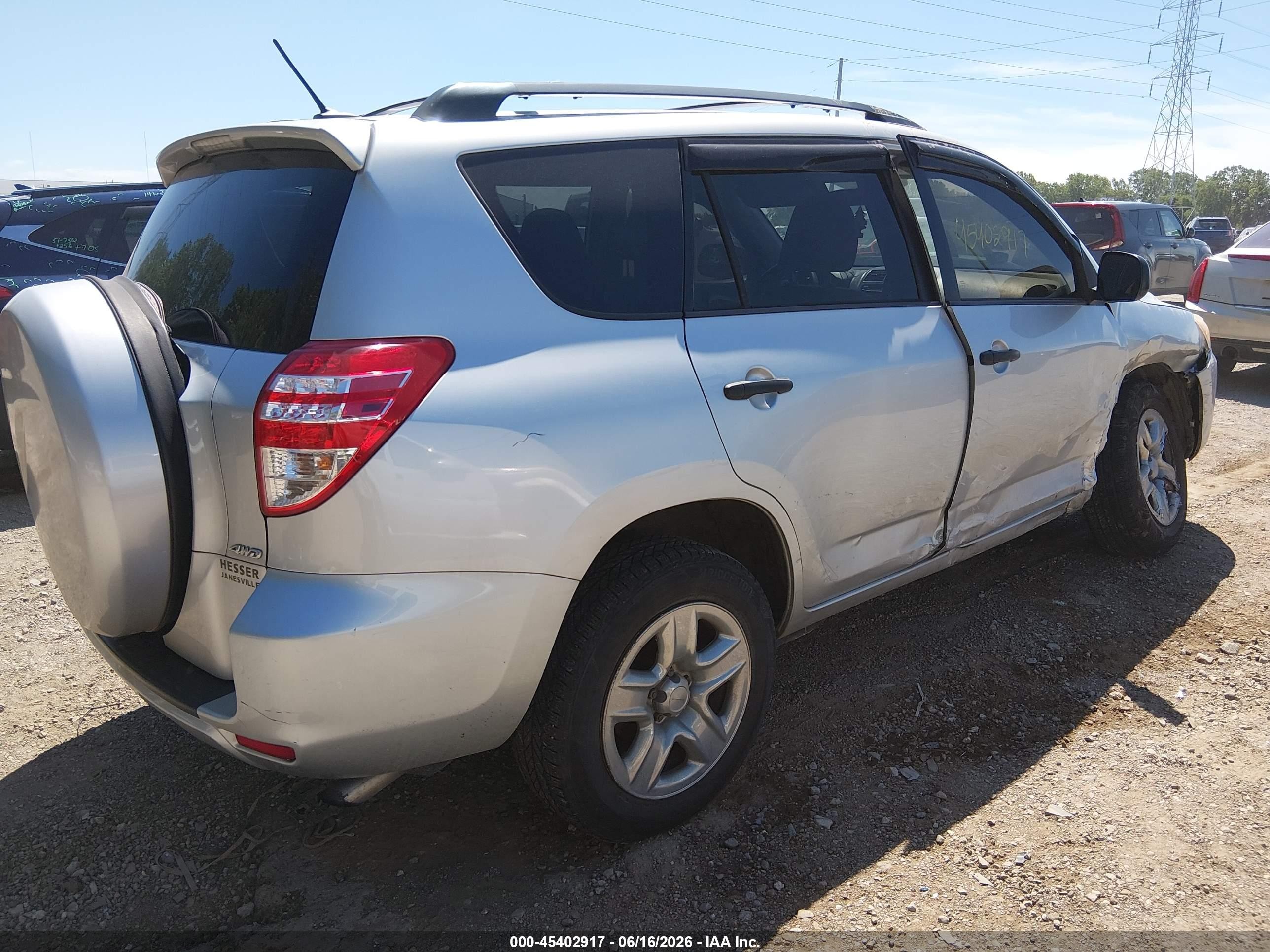 2012 Toyota Rav4   Silver vin: 2T3BF4DV8CW211998