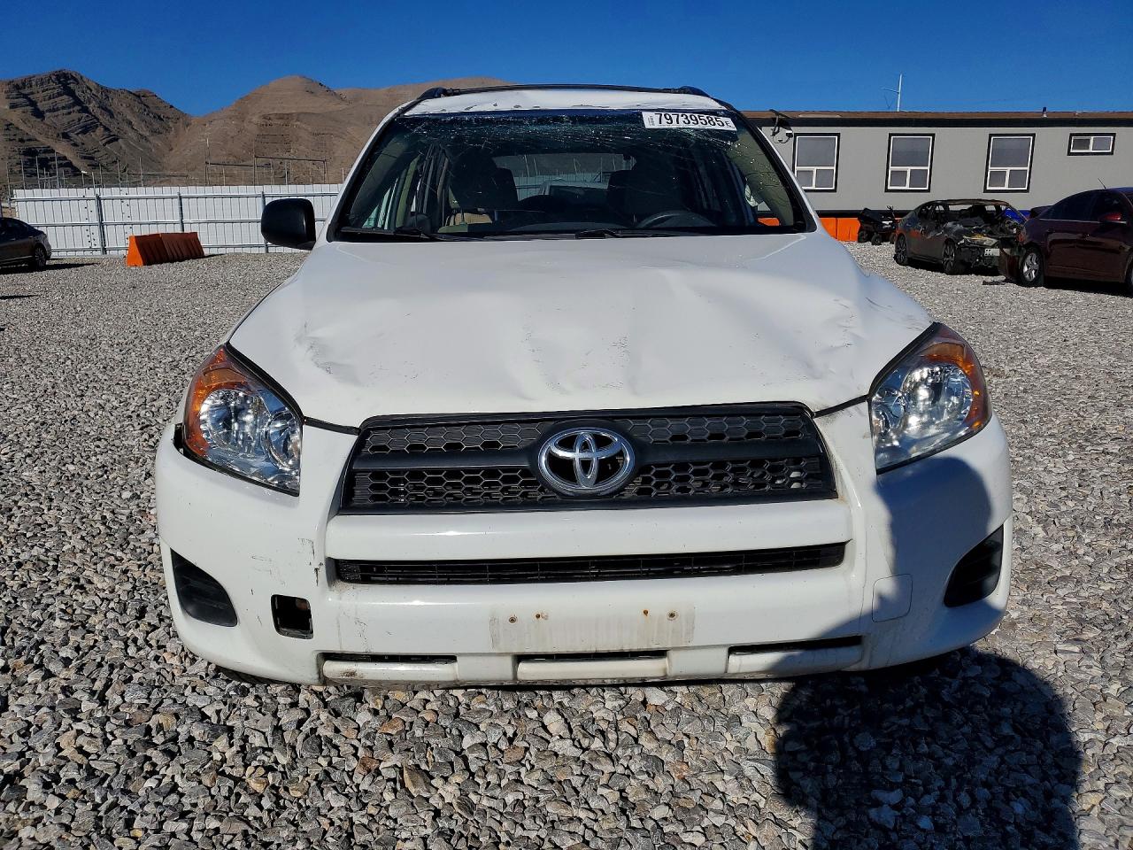2012 Toyota Rav4 Base White vin: 2T3BF4DV8CW220314
