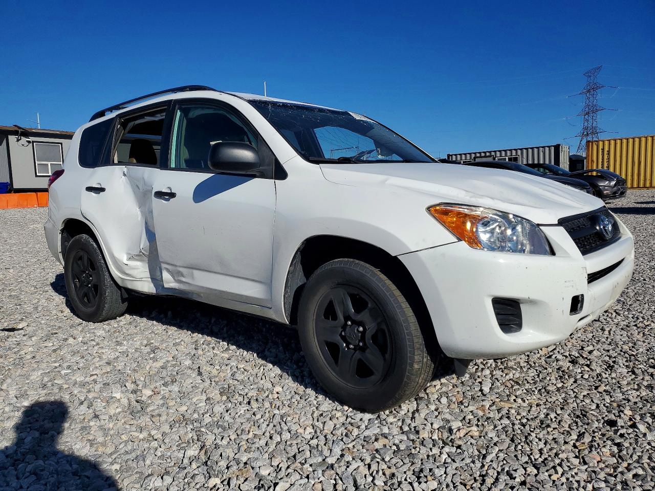 2012 Toyota Rav4 Base White vin: 2T3BF4DV8CW220314