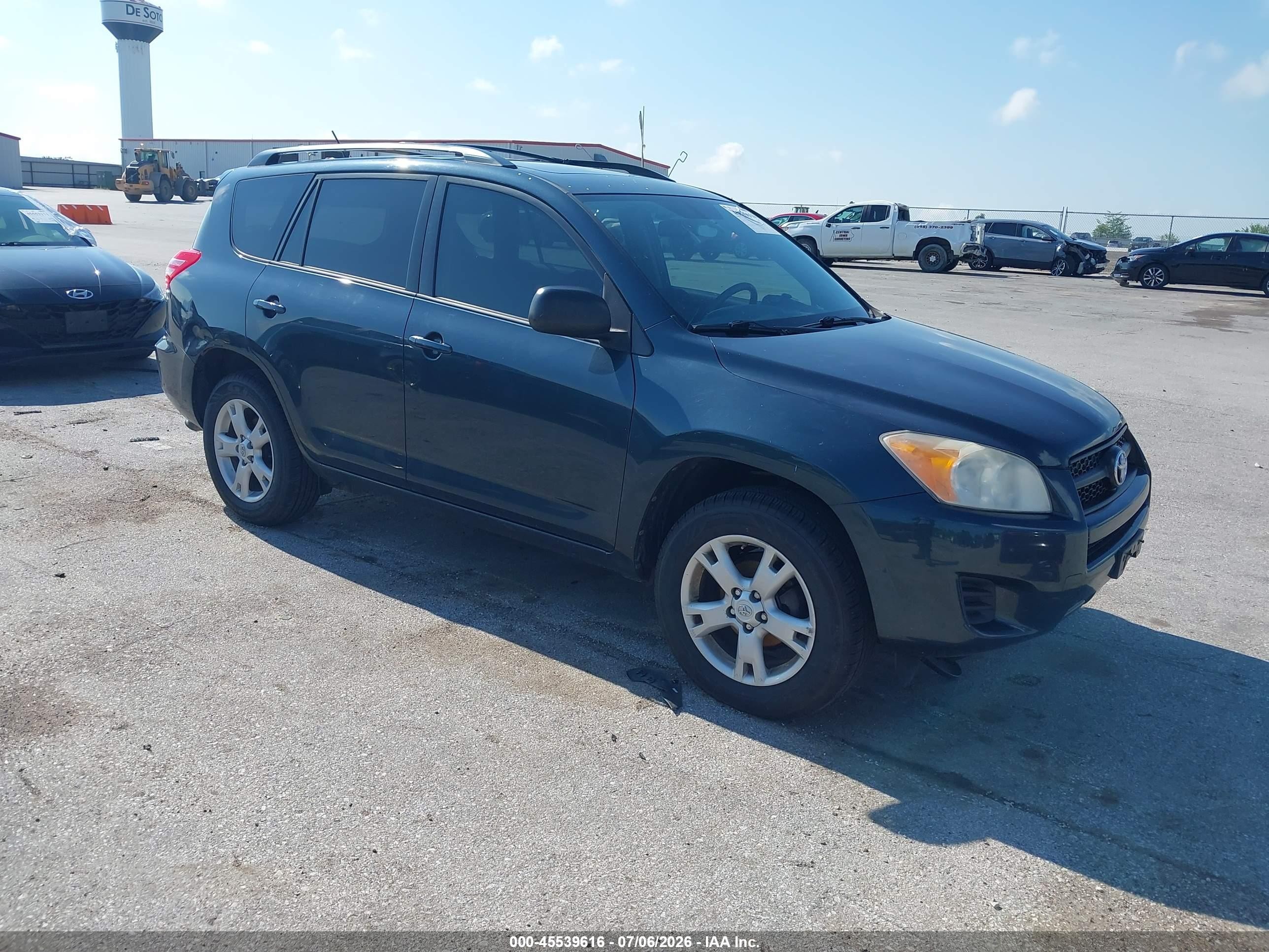 2012 Toyota Rav4   Синий vin: 2T3BF4DV8CW223942