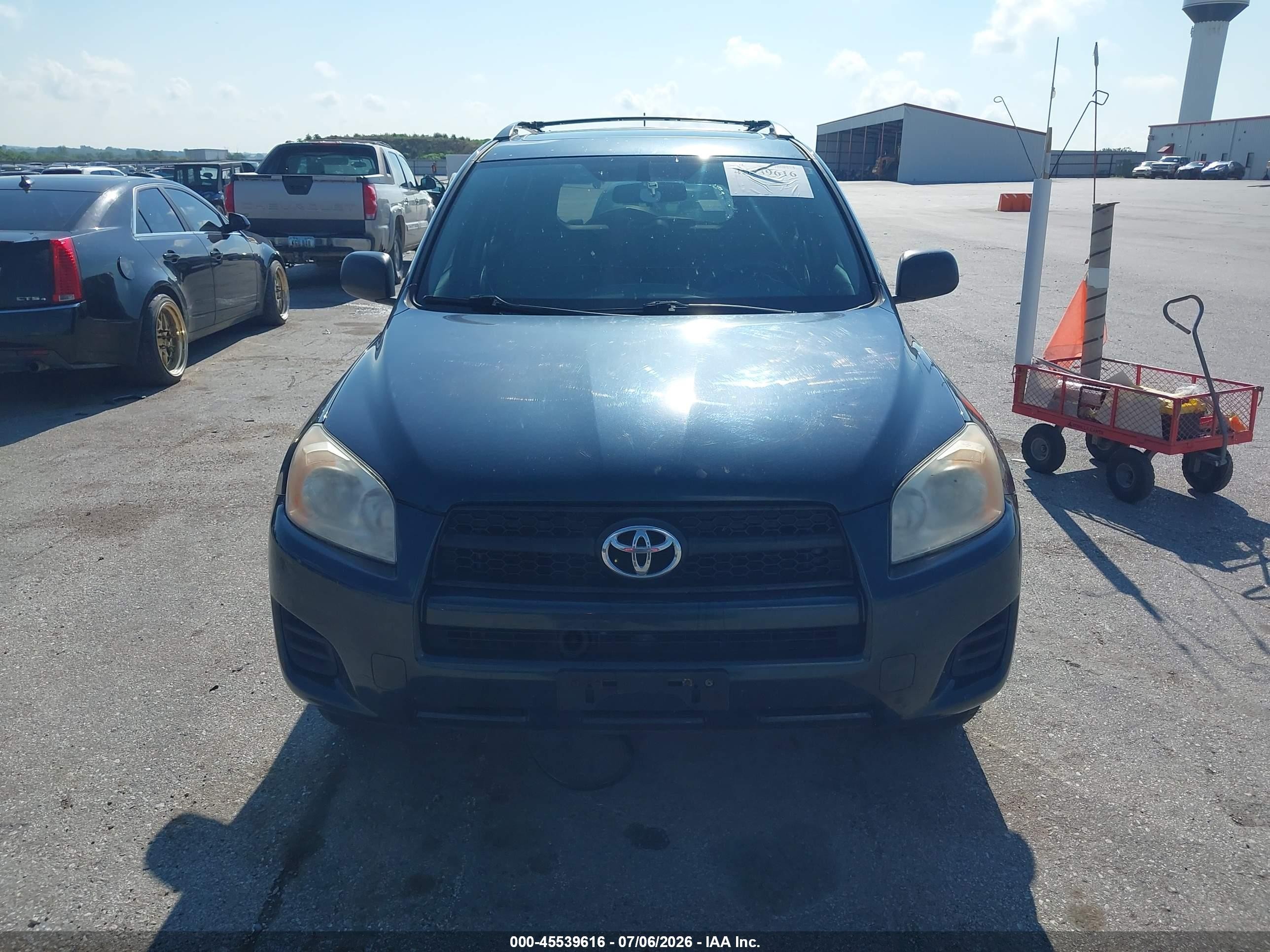 2012 Toyota Rav4   Синий vin: 2T3BF4DV8CW223942