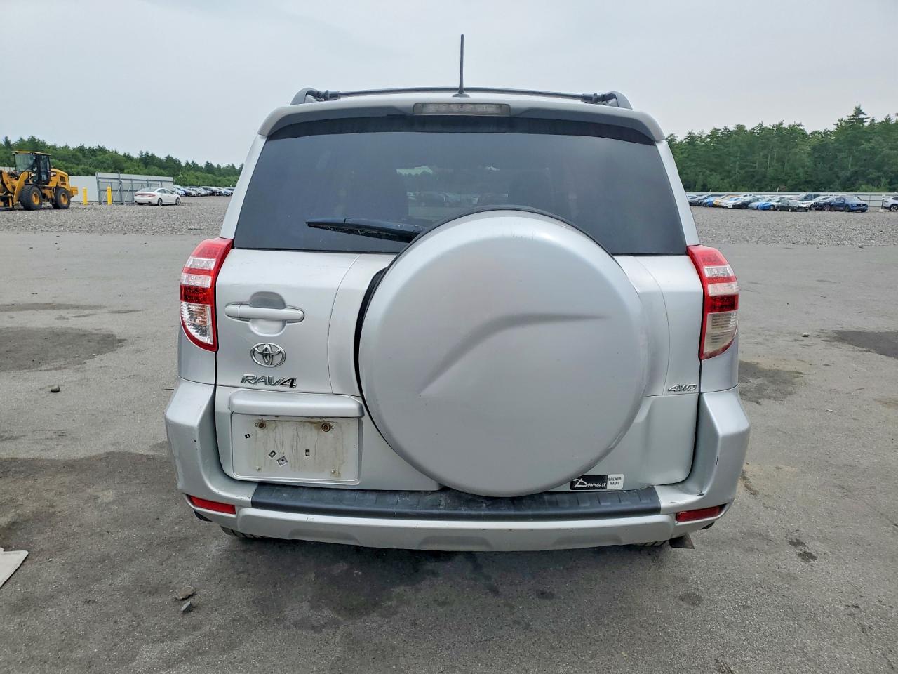 2012 Toyota Rav4 Base Silver vin: 2T3BF4DV8CW249487