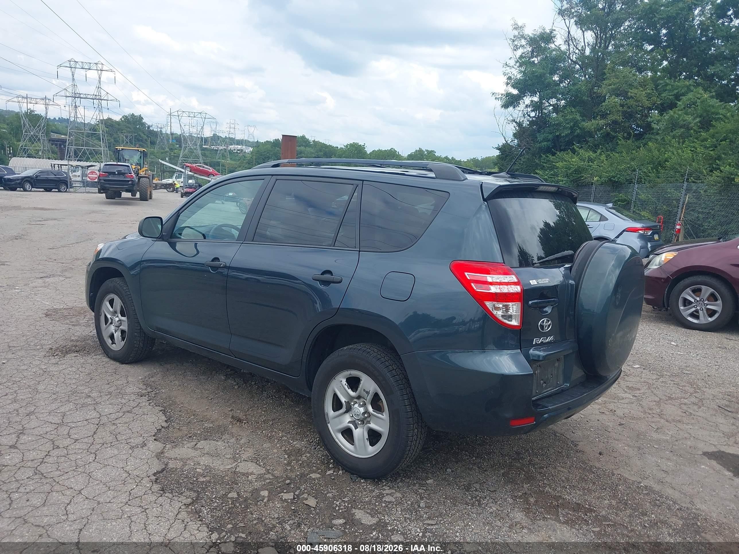 2012 Toyota Rav4   Green vin: 2T3BF4DV8CW252938