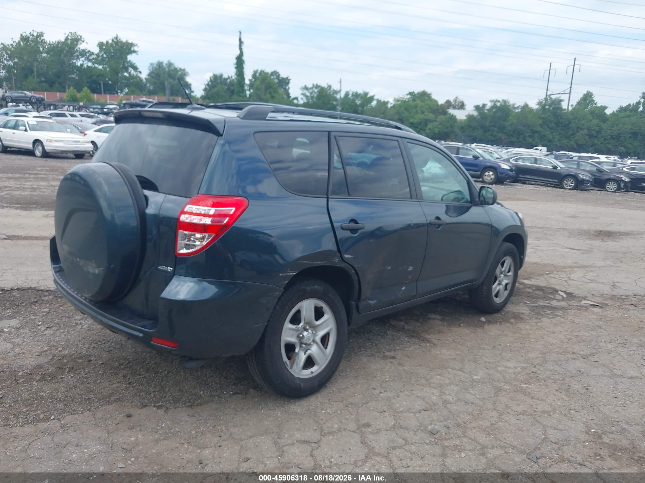 2012 Toyota Rav4   Green vin: 2T3BF4DV8CW252938