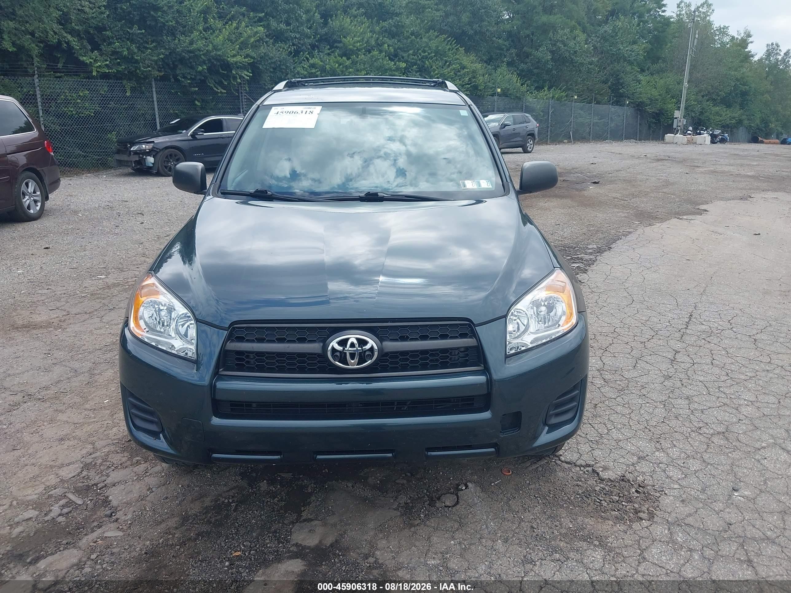 2012 Toyota Rav4   Green vin: 2T3BF4DV8CW252938
