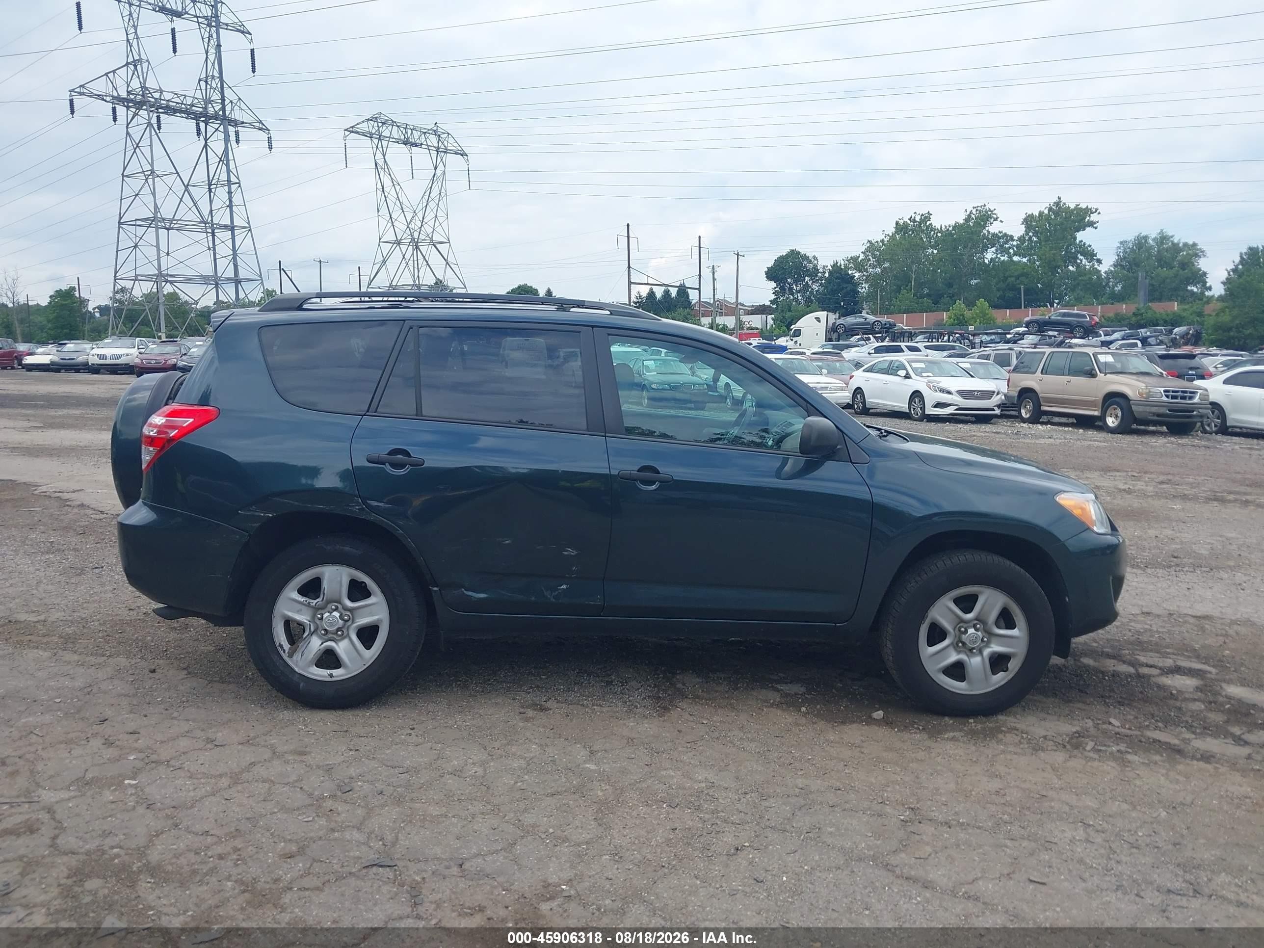 2012 Toyota Rav4   Green vin: 2T3BF4DV8CW252938