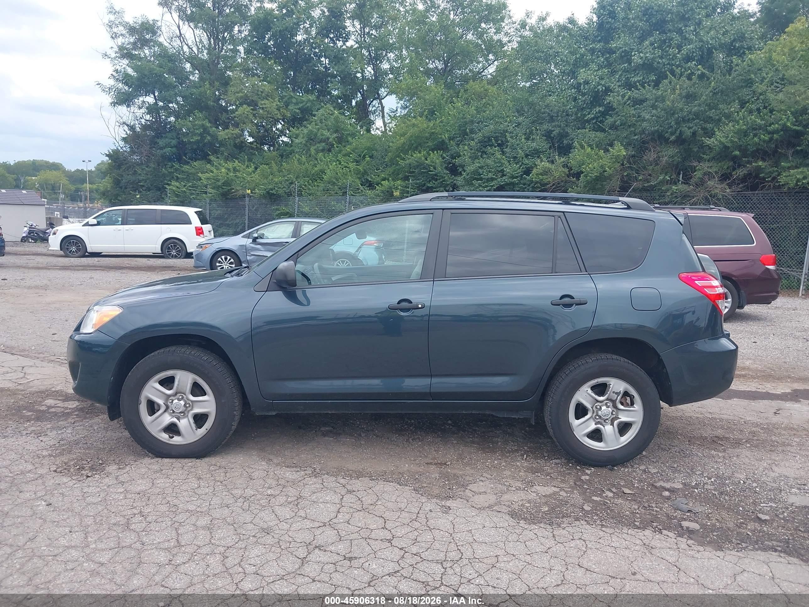 2012 Toyota Rav4   Green vin: 2T3BF4DV8CW252938