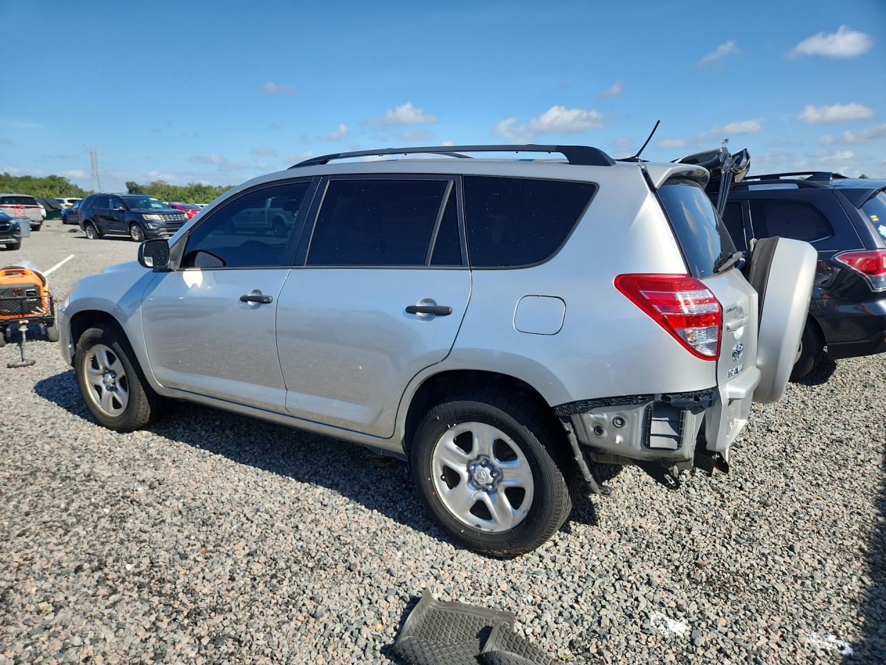 2012 Toyota Rav4 Base Silver vin: 2T3BF4DV8CW254009