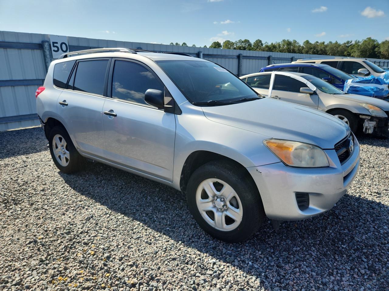 2012 Toyota Rav4 Base Silver vin: 2T3BF4DV8CW254009