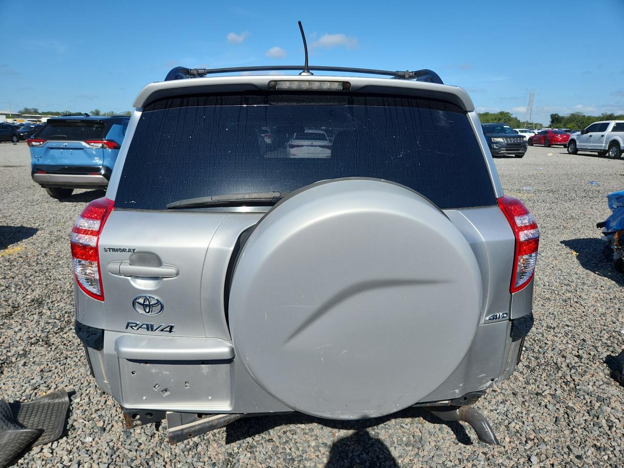 2012 Toyota Rav4 Base Silver vin: 2T3BF4DV8CW254009
