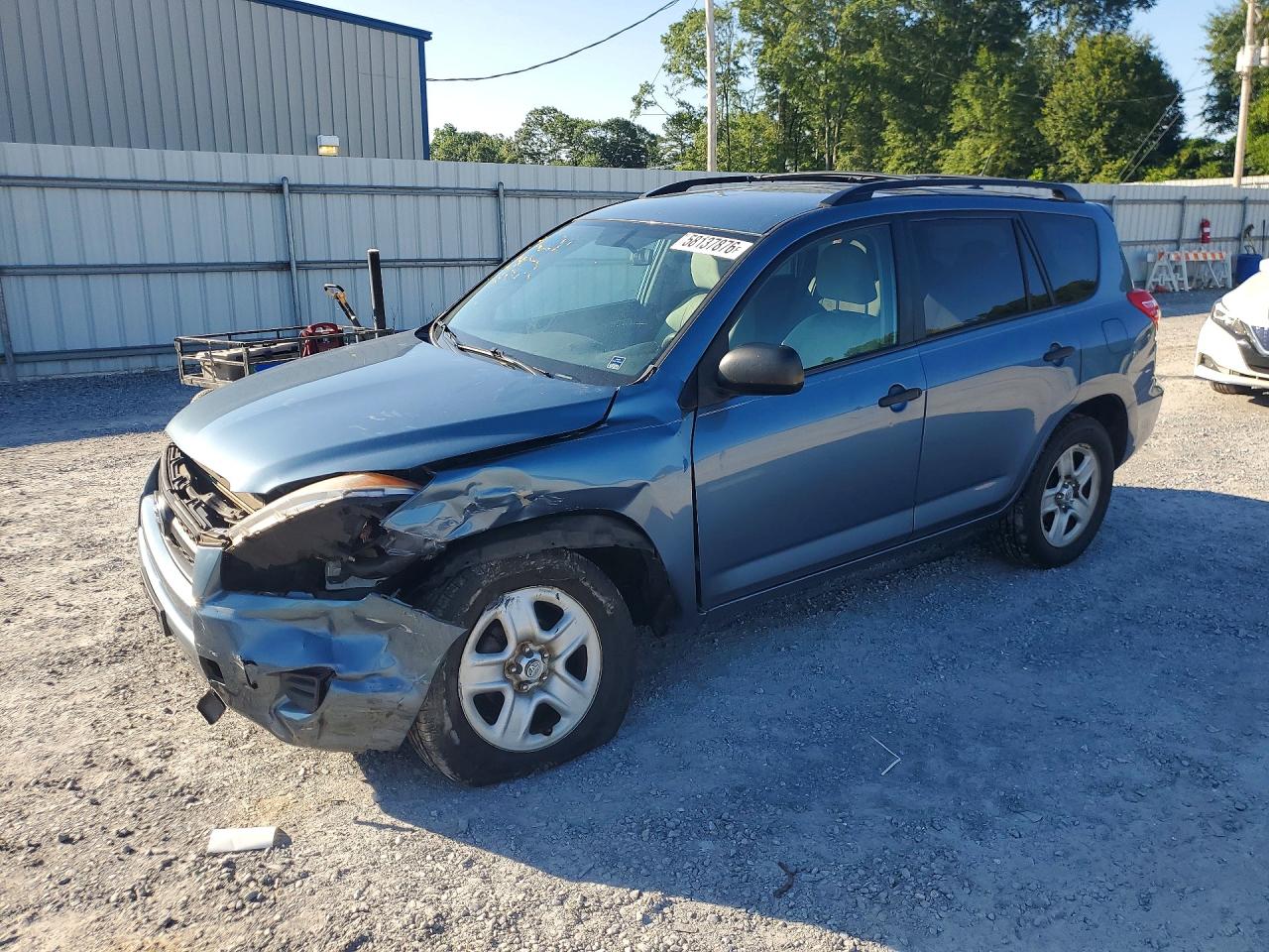 2012 Toyota Rav4 Base Blue vin: 2T3BF4DV8CW259713