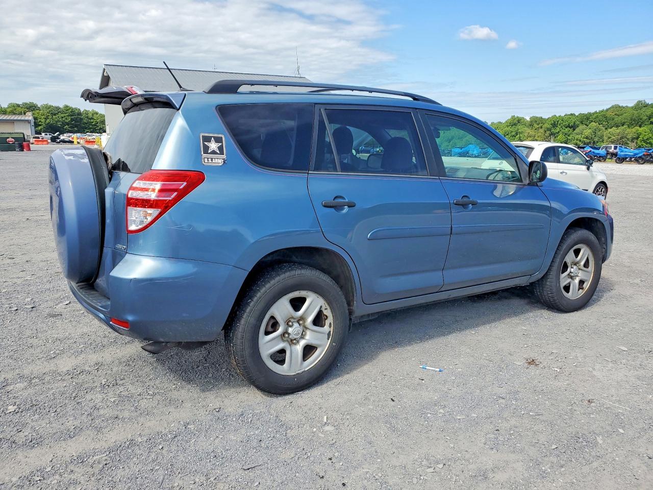 2012 Toyota Rav4 Base Blue vin: 2T3BF4DV8CW259890