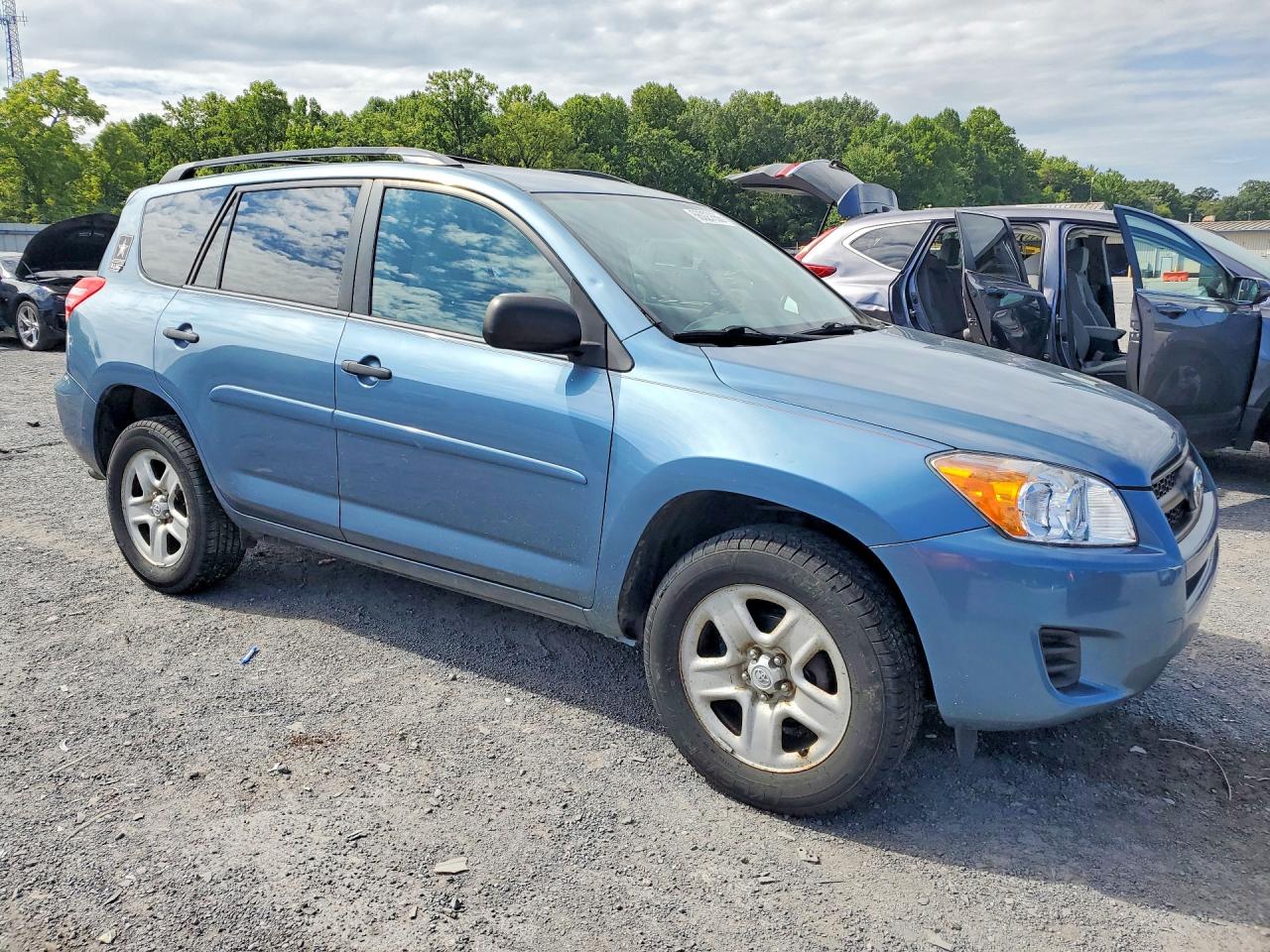 2012 Toyota Rav4 Base Blue vin: 2T3BF4DV8CW259890