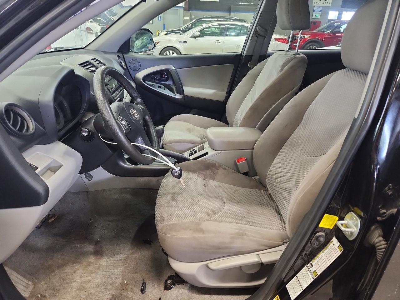 2012 Toyota Rav4 Base Black vin: 2T3BF4DV8CW261526