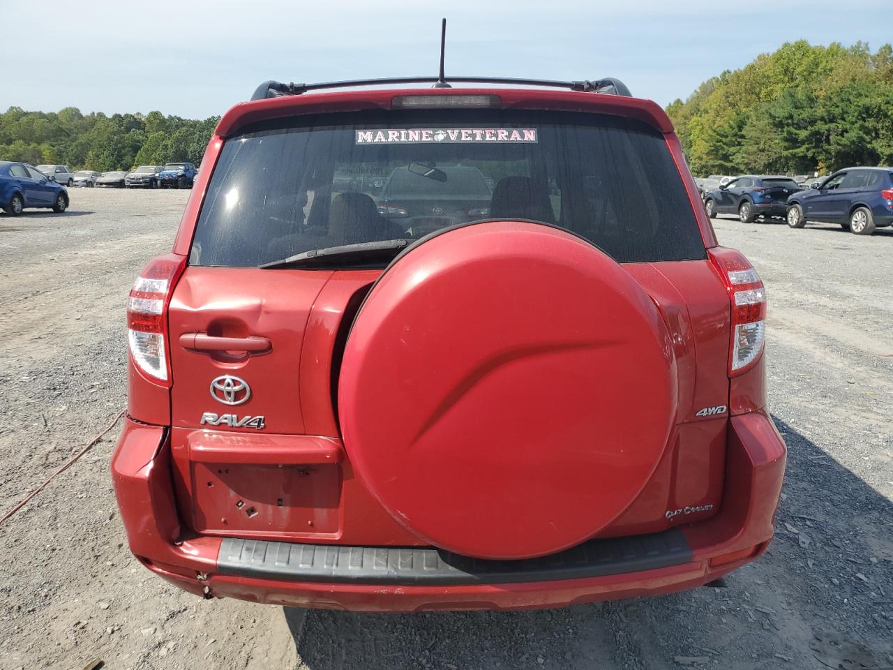 2012 Toyota Rav4 Red vin: 2T3BF4DV8CW265267