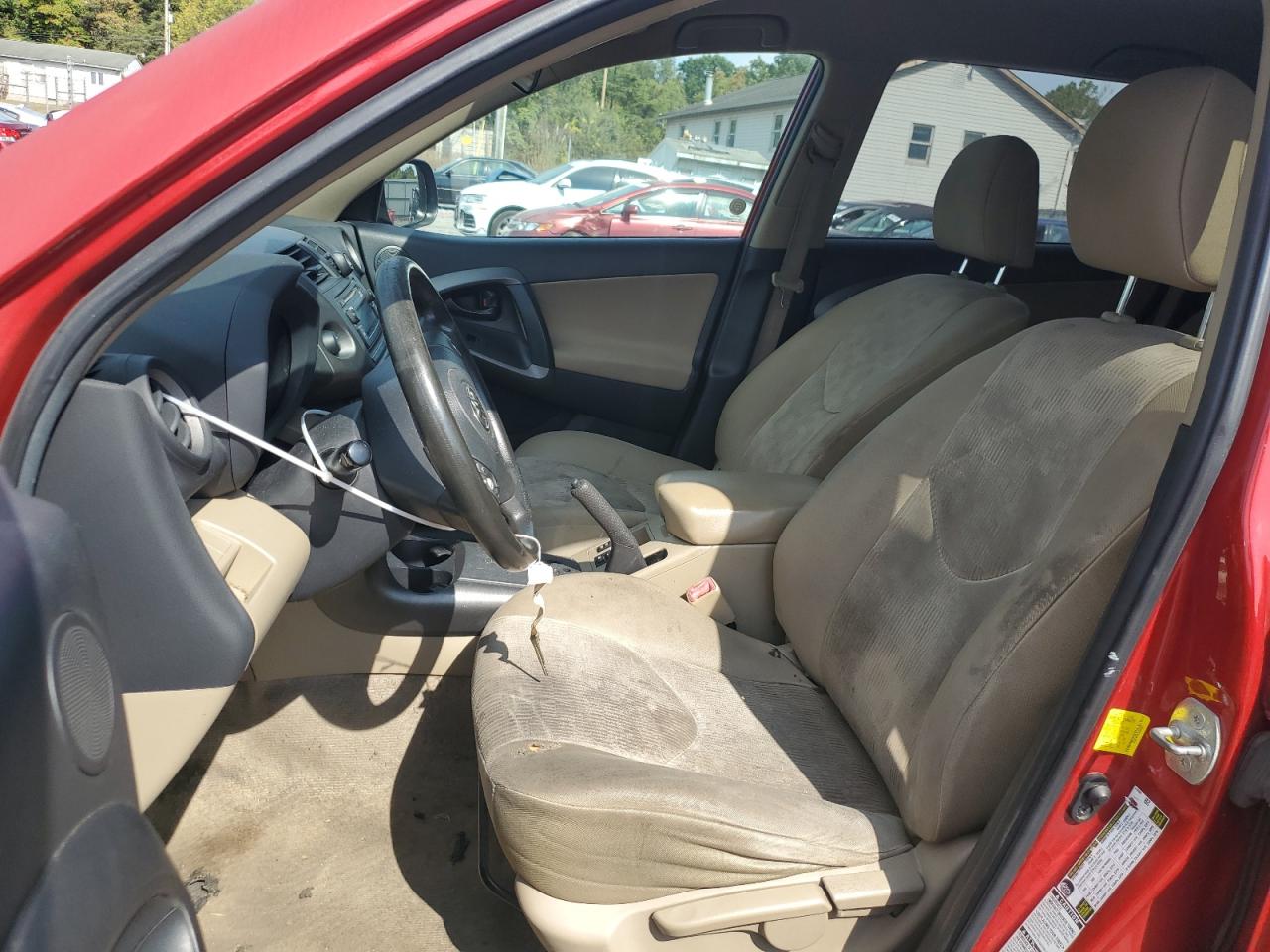 2012 Toyota Rav4 Red vin: 2T3BF4DV8CW265267