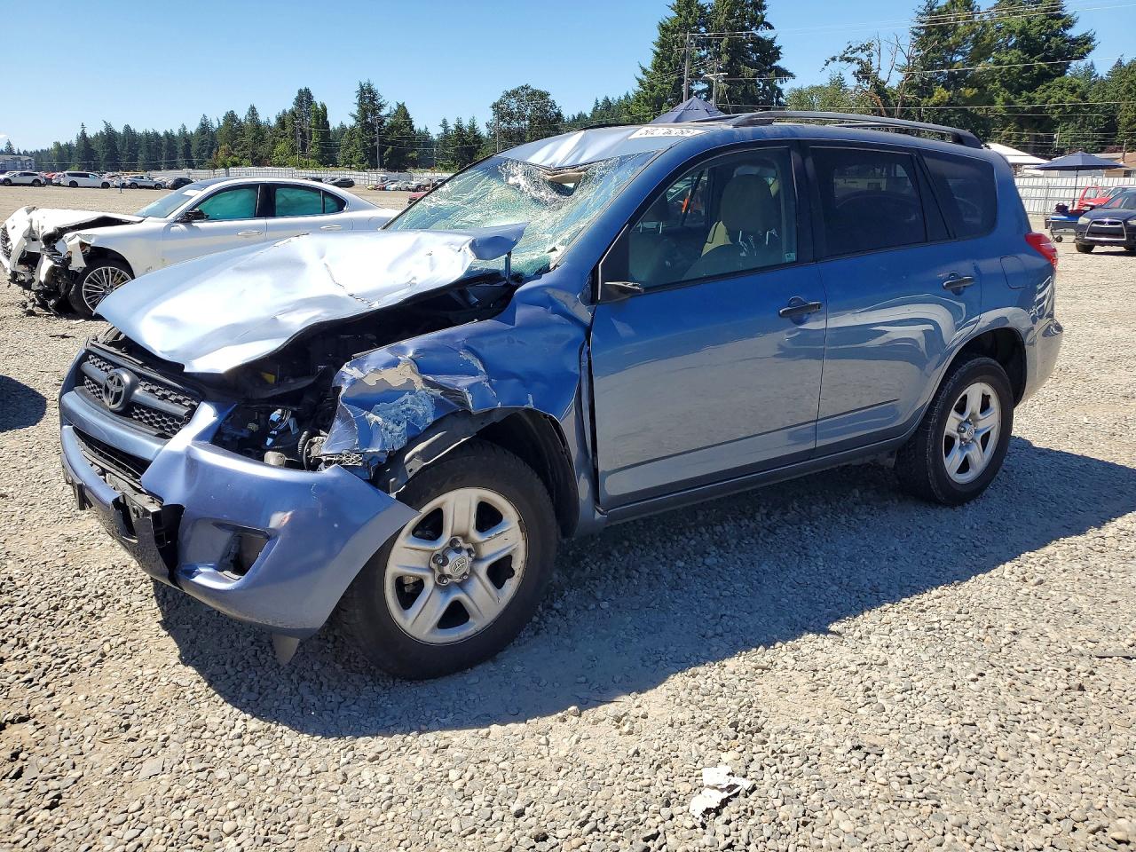 2010 Toyota Rav4 Base Blue vin: 2T3BF4DV9AW038005