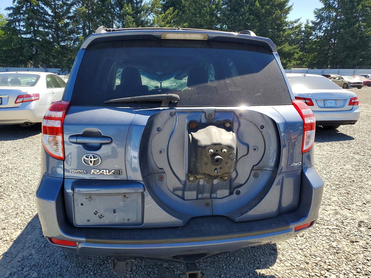 2010 Toyota Rav4 Base Blue vin: 2T3BF4DV9AW038005