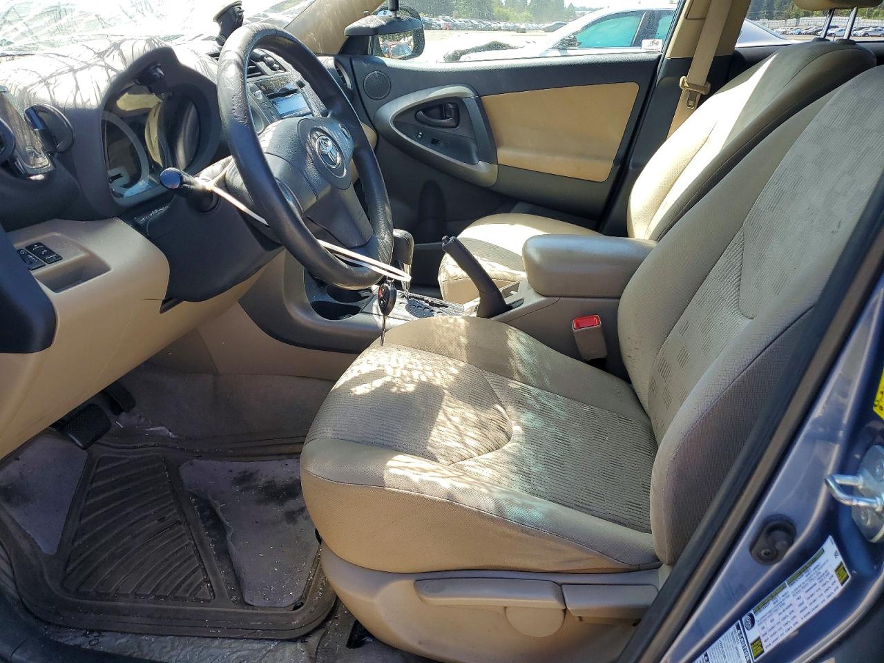 2010 Toyota Rav4 Base Blue vin: 2T3BF4DV9AW038005