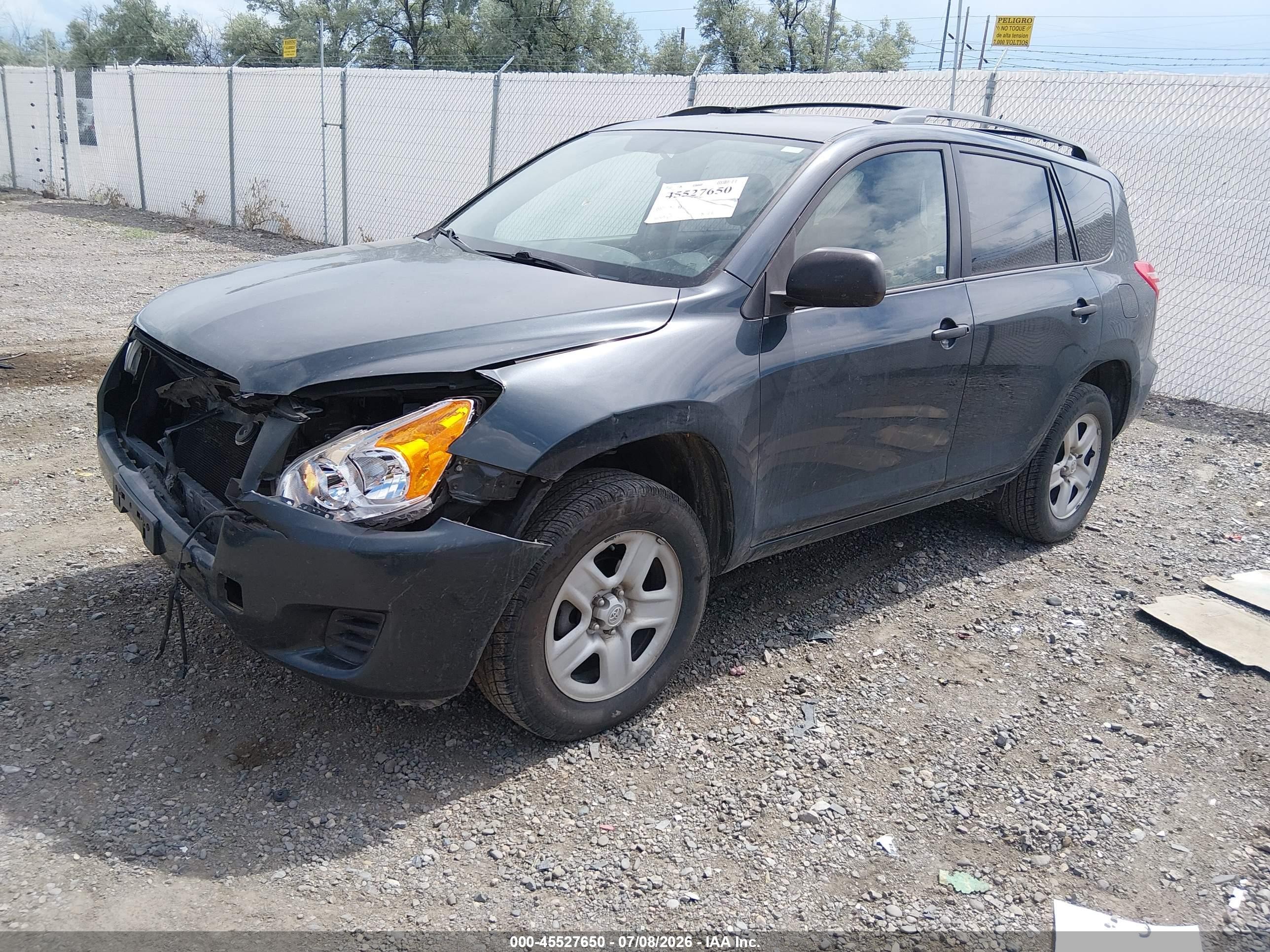 2010 Toyota Rav4   Gray vin: 2T3BF4DV9AW058044
