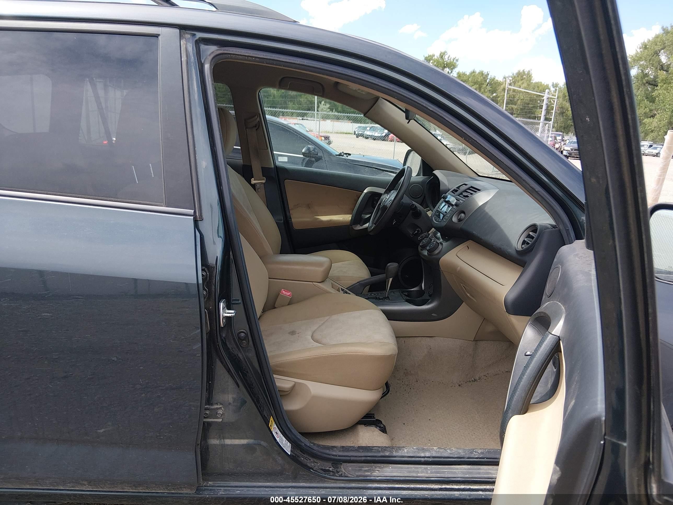 2010 Toyota Rav4   Gray vin: 2T3BF4DV9AW058044