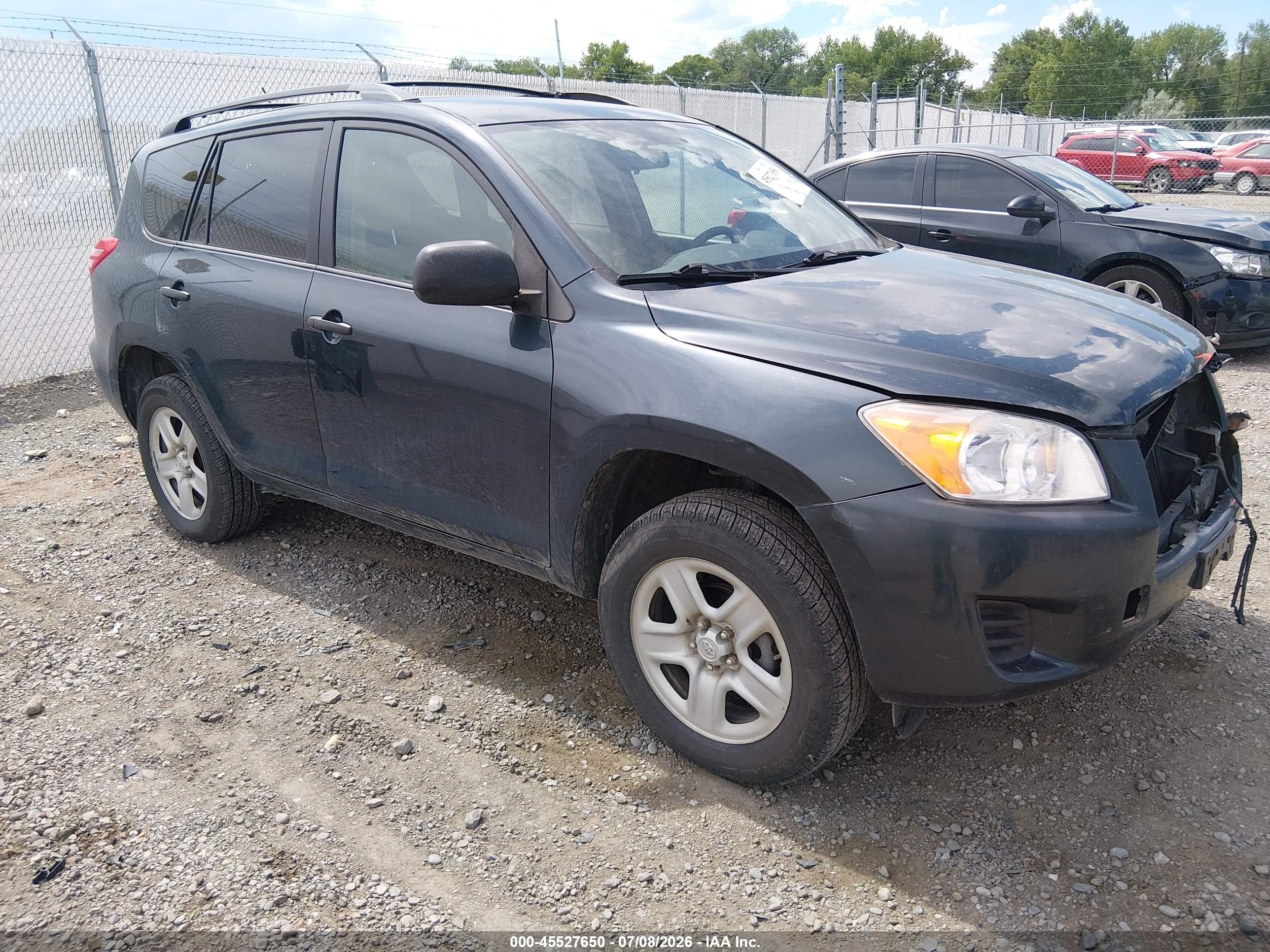 2010 Toyota Rav4   Серый vin: 2T3BF4DV9AW058044
