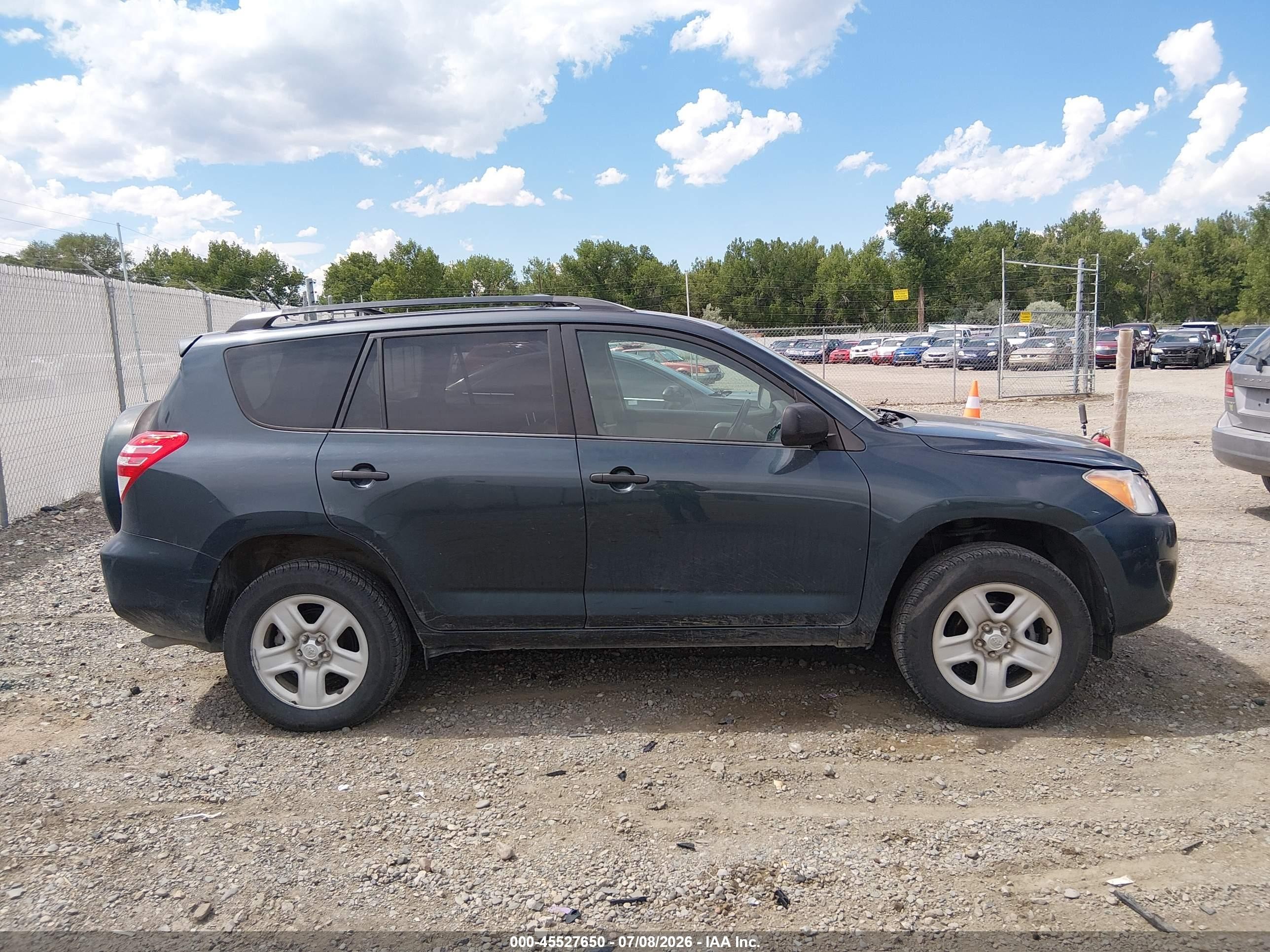2010 Toyota Rav4   Gray vin: 2T3BF4DV9AW058044