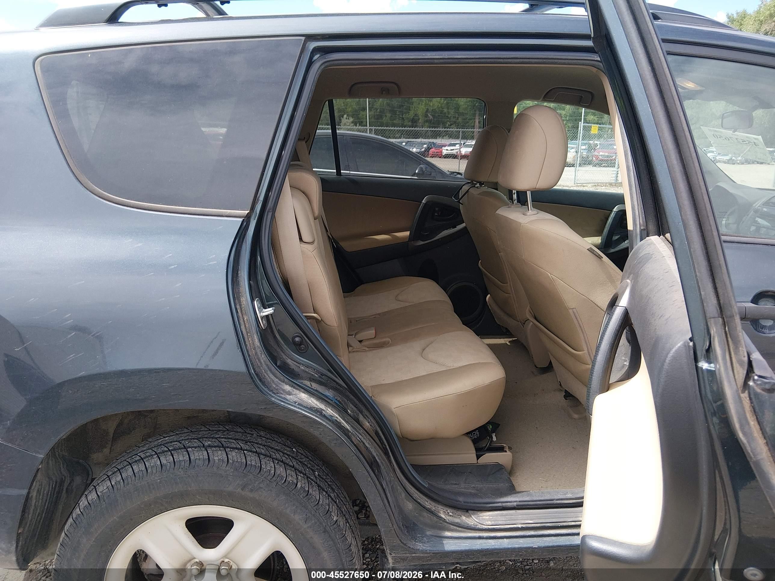2010 Toyota Rav4   Gray vin: 2T3BF4DV9AW058044