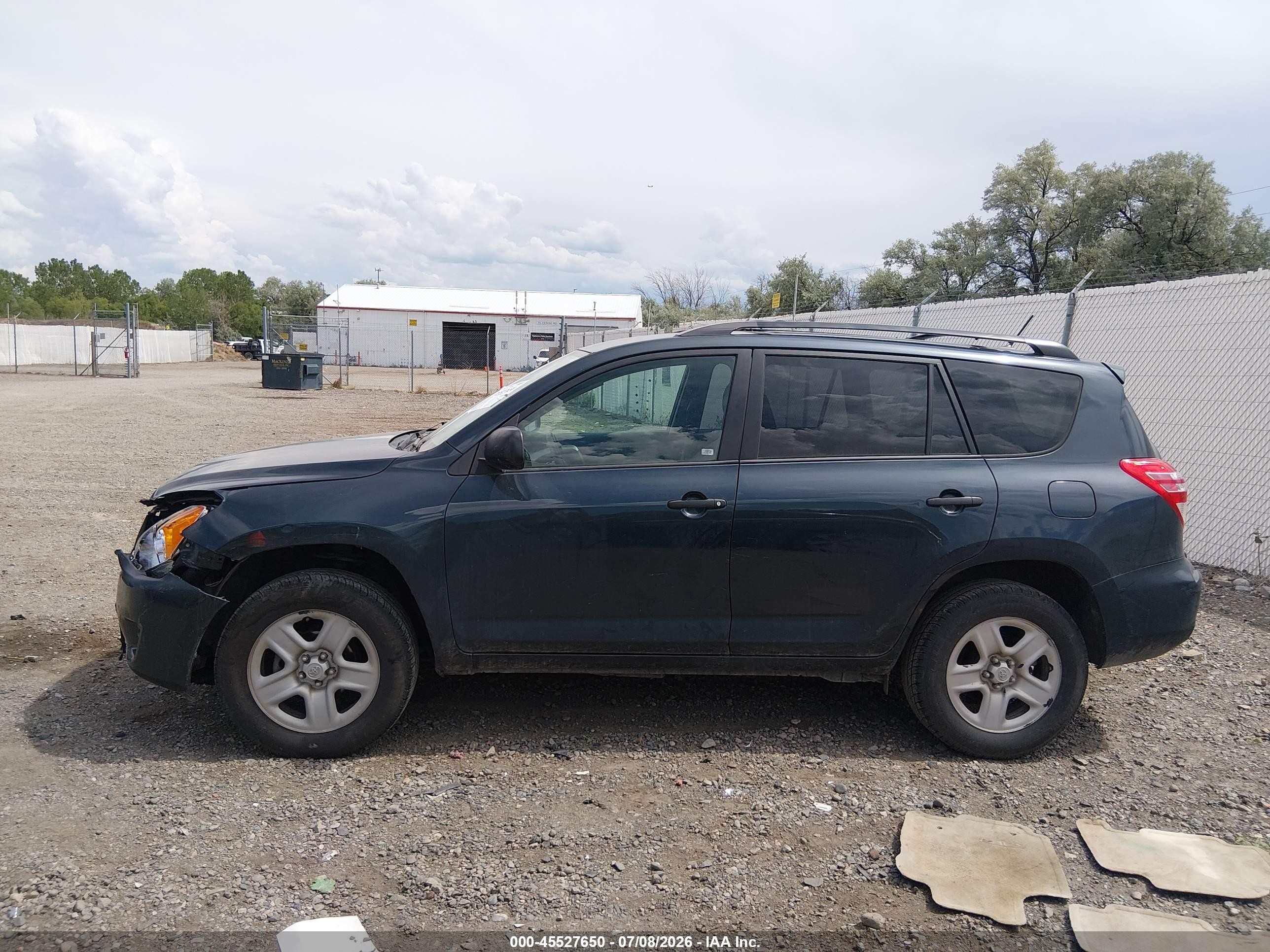 2010 Toyota Rav4   Gray vin: 2T3BF4DV9AW058044