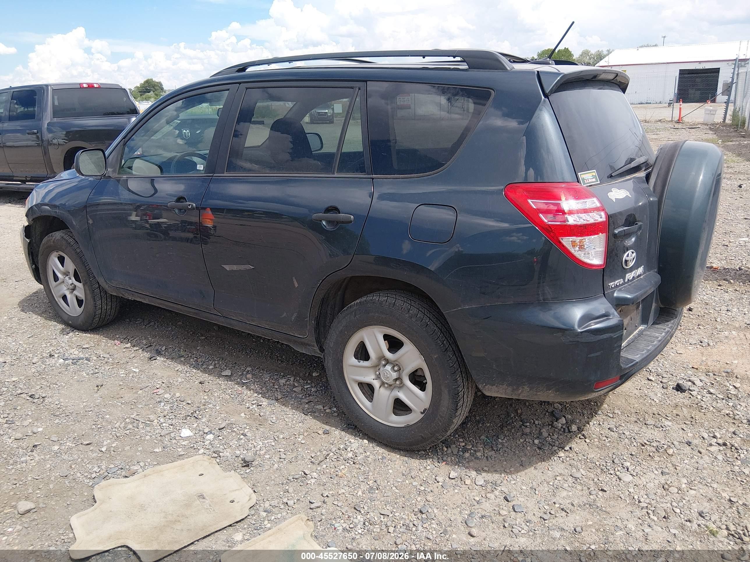 2010 Toyota Rav4   Gray vin: 2T3BF4DV9AW058044