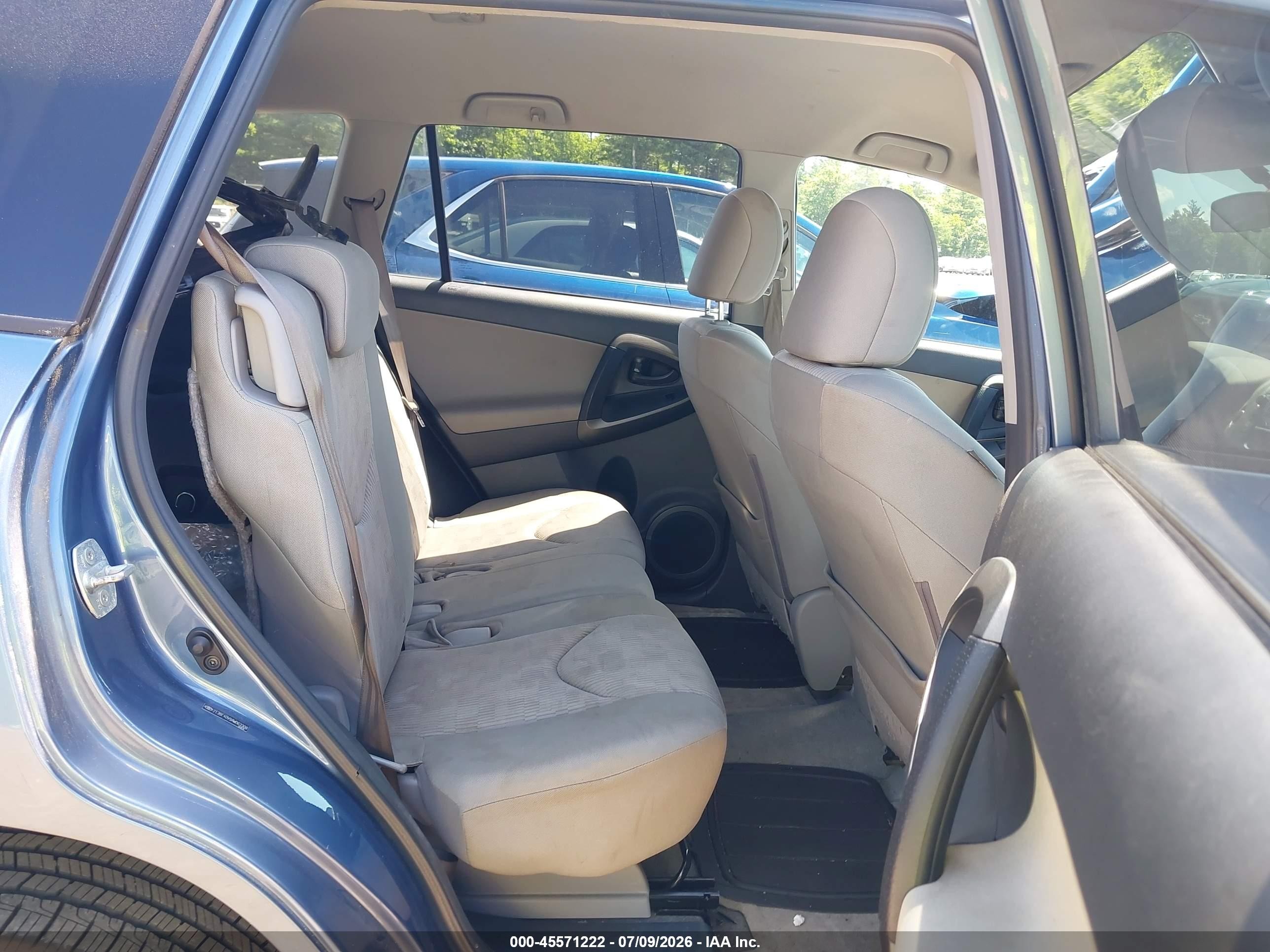 2010 Toyota Rav4   Blue vin: 2T3BF4DV9AW063308