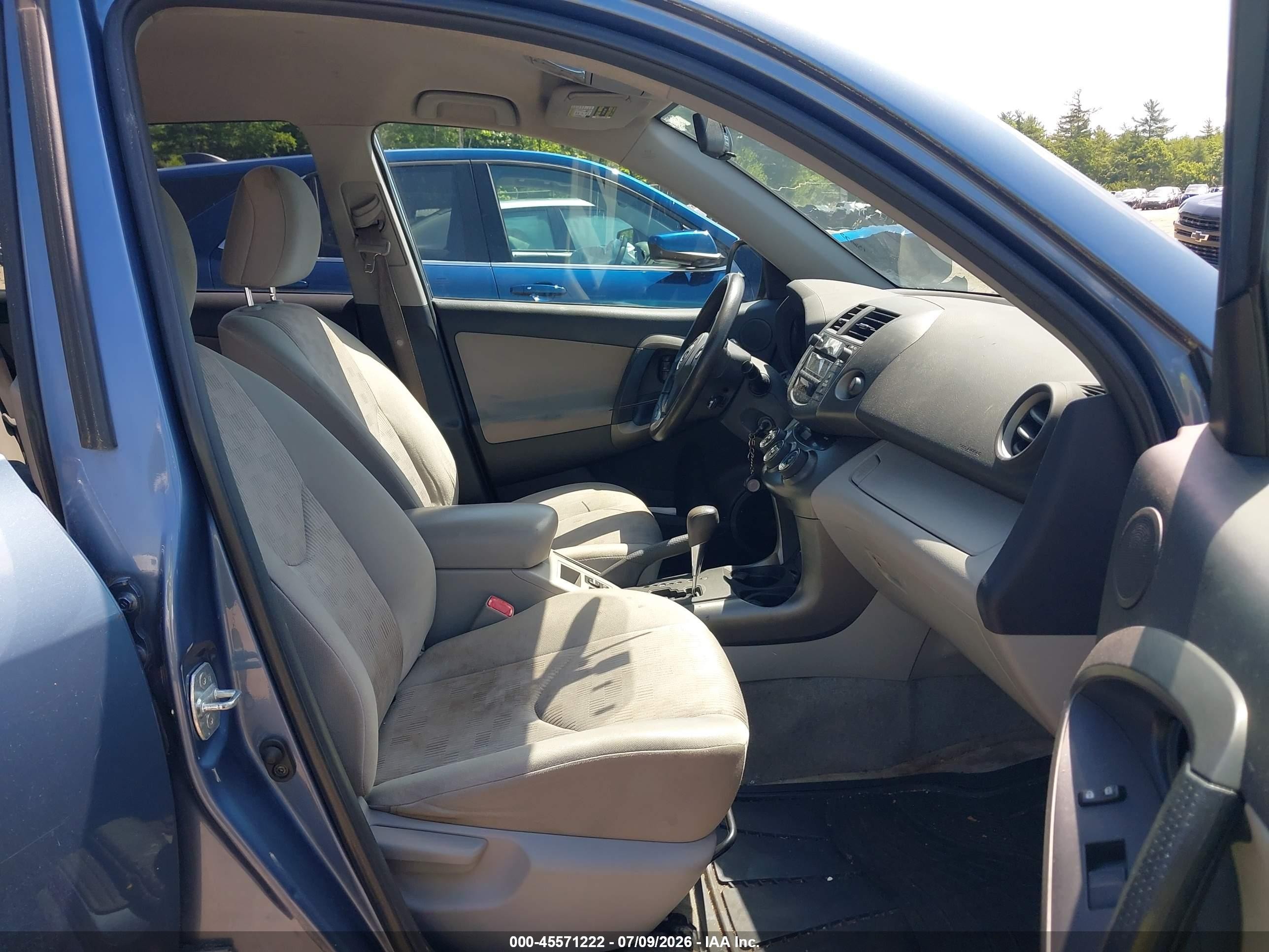 2010 Toyota Rav4   Blue vin: 2T3BF4DV9AW063308