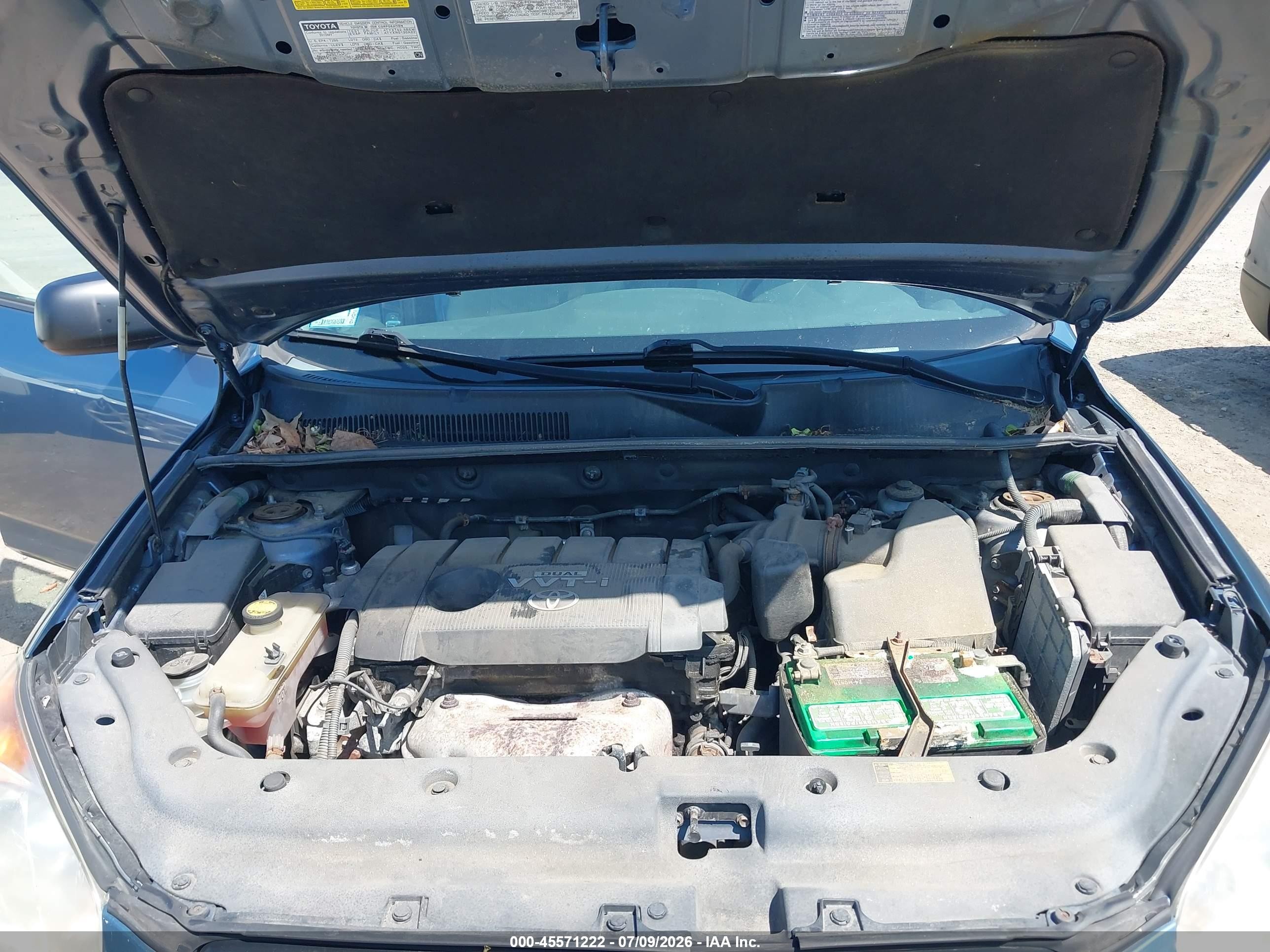 2010 Toyota Rav4   Blue vin: 2T3BF4DV9AW063308