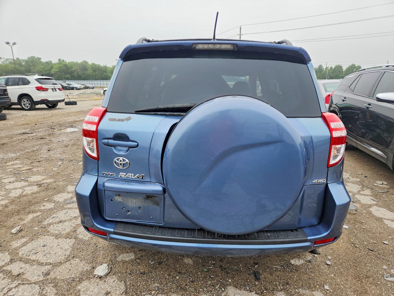 2010 Toyota Rav4 Base Blue vin: 2T3BF4DV9AW080416